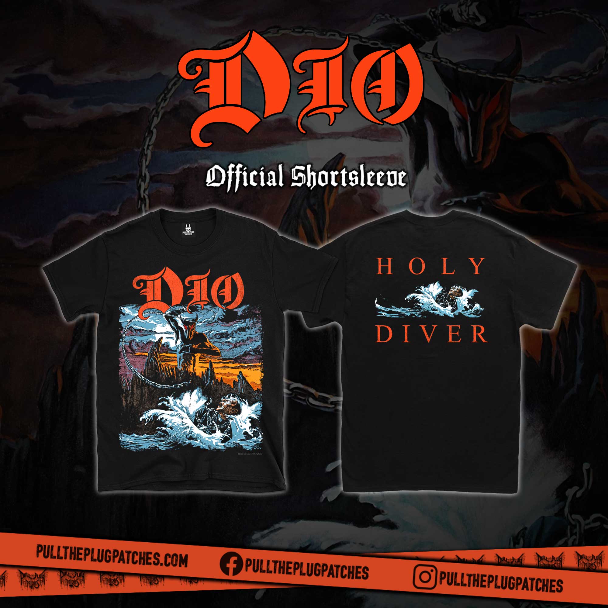 Dio - Holy Diver - Shortsleeve Shirt