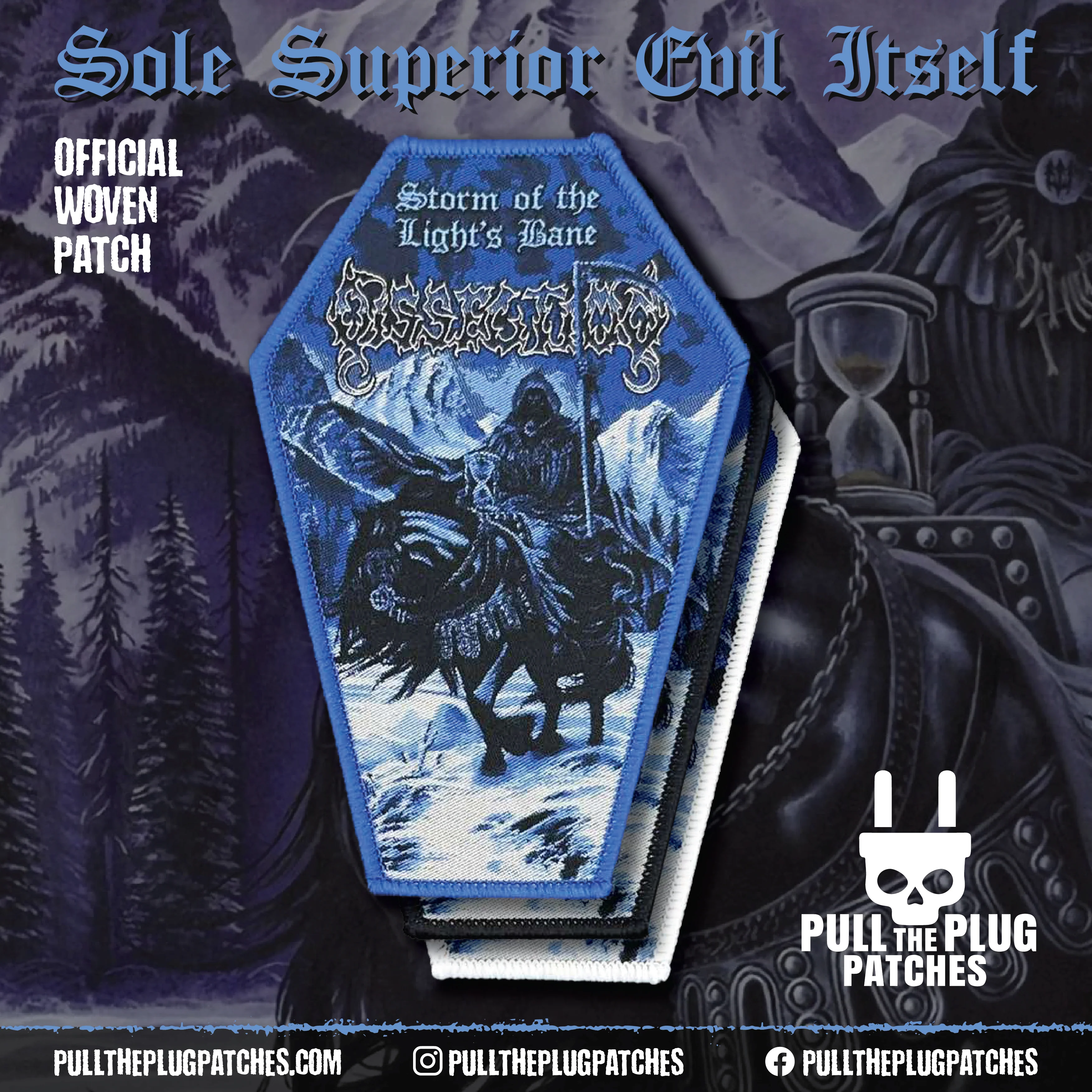 Dissection - Storm of the Lights Bane Coffin - Patch