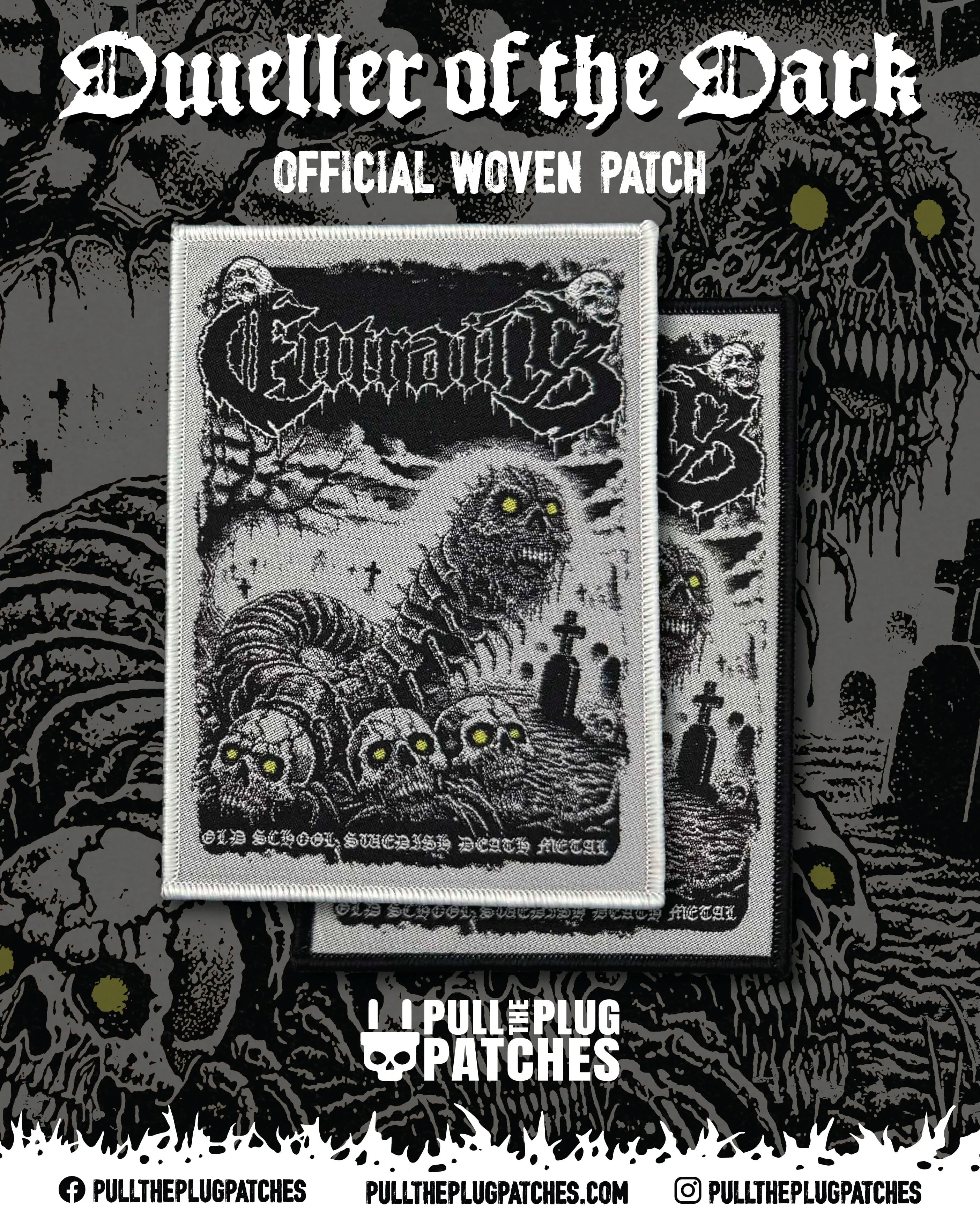Entrails - Old School Swedish Death Metal - Patch