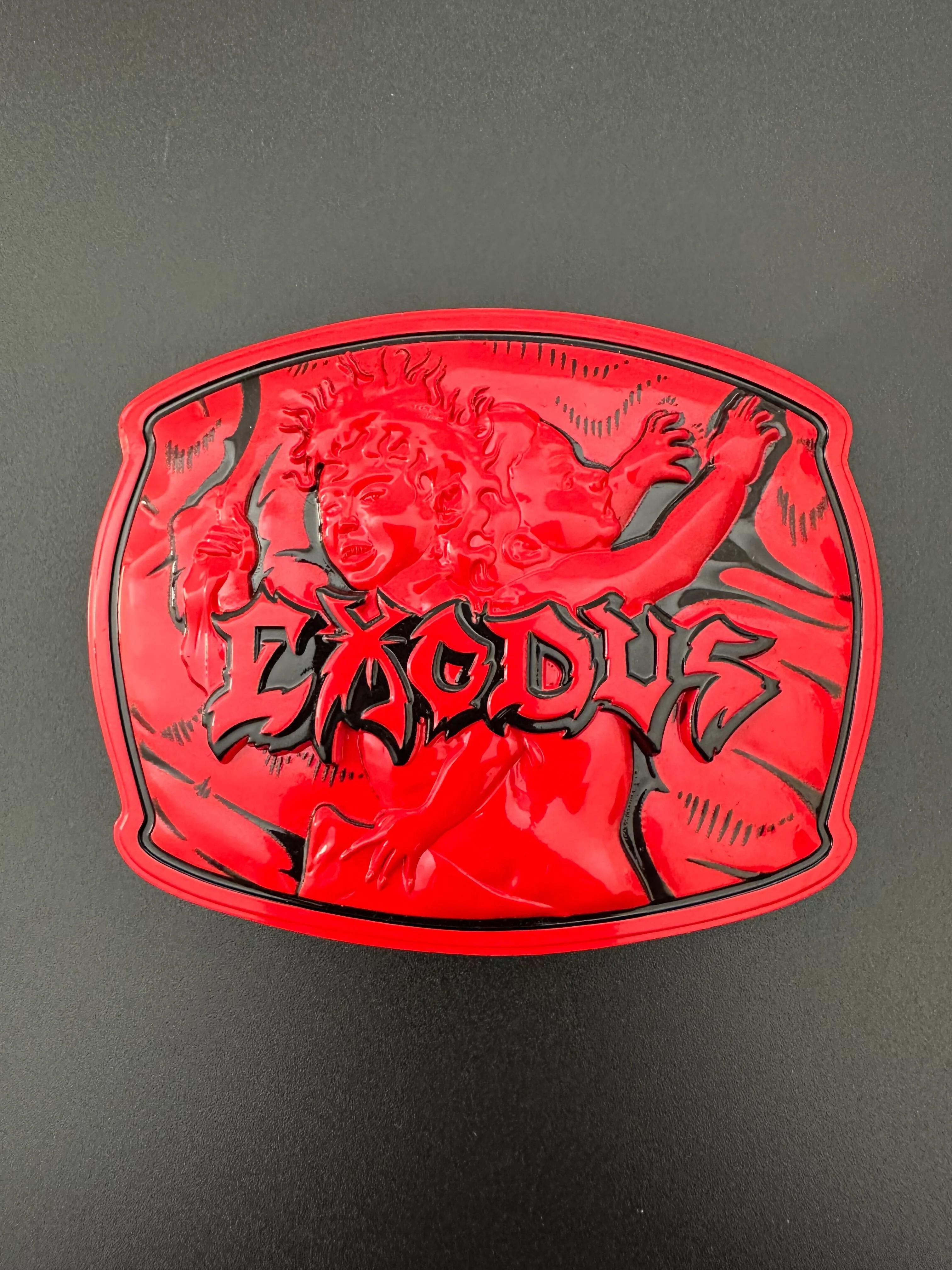 Exodus - Bonded By Blood Belt Buckle - And Then There Were None Edition - Image 3