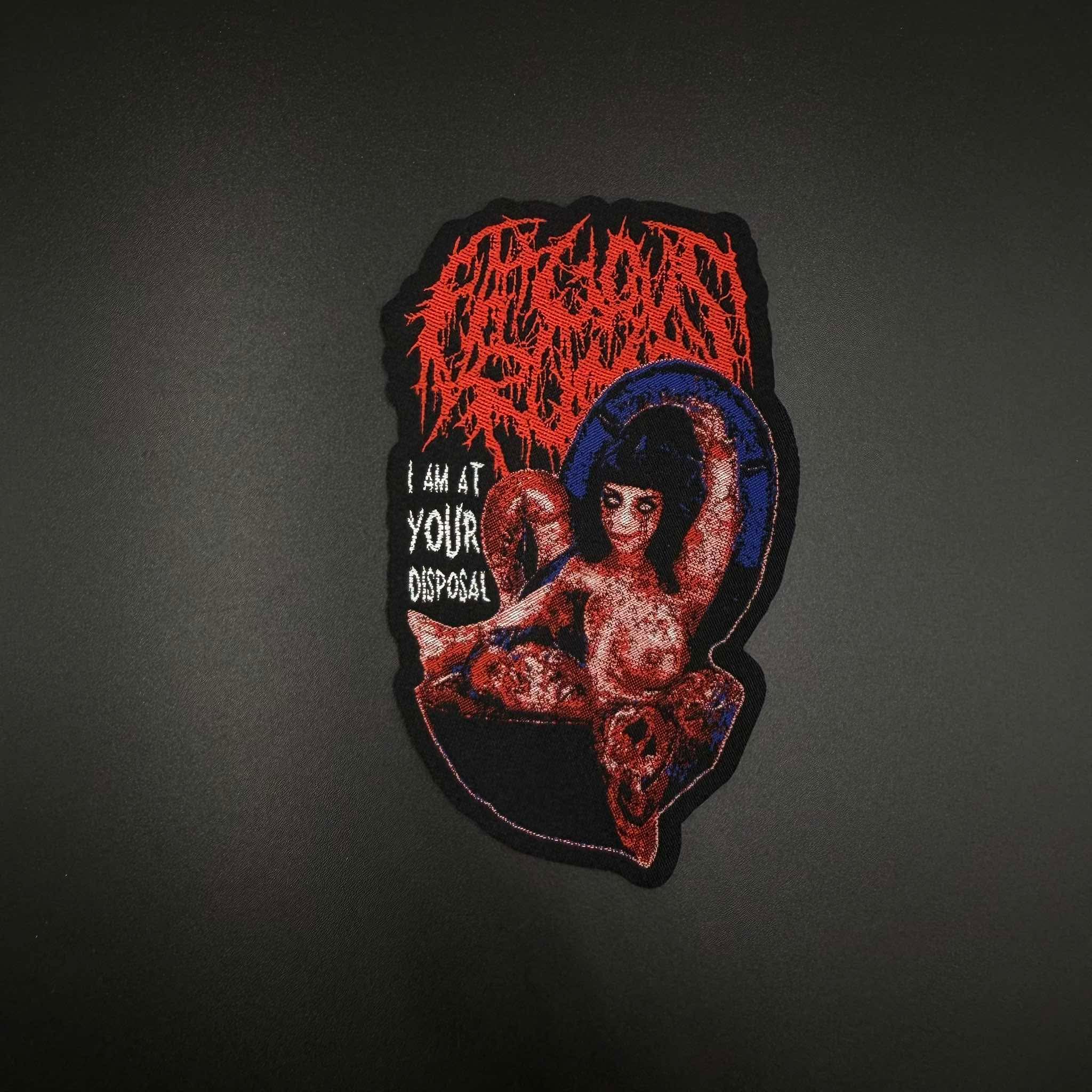 Fatuous Rump - I Am at Your Disposal - Laser Cut Patch - Image 2