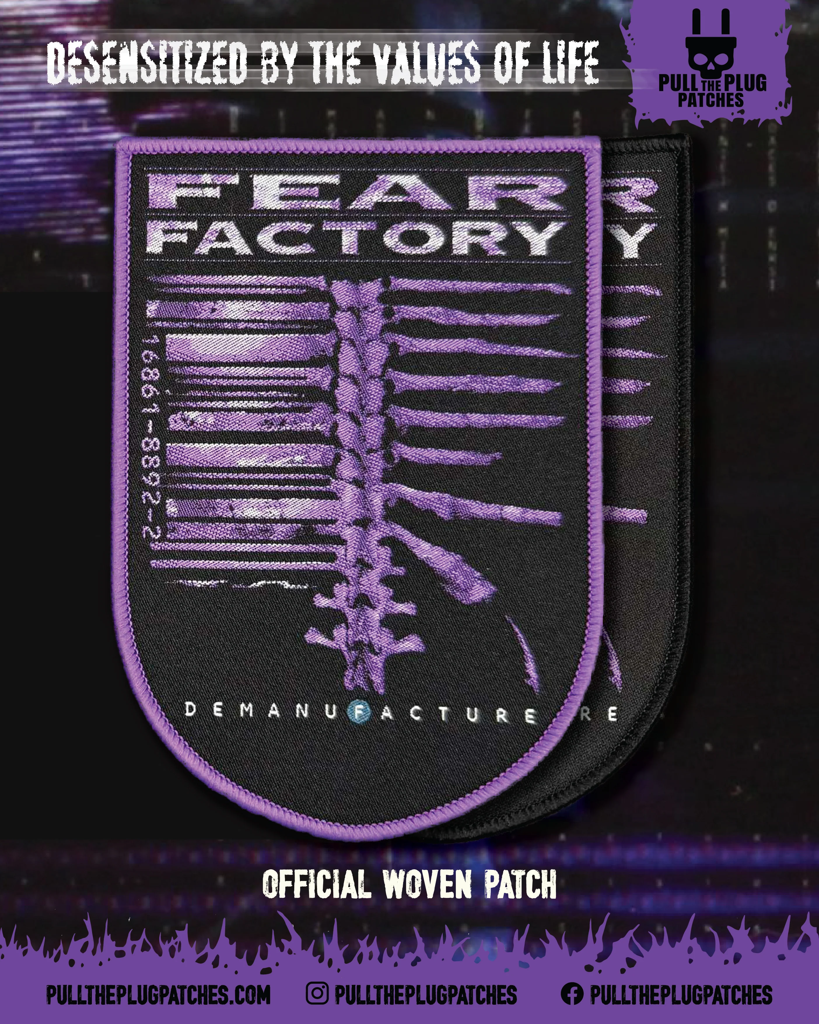 Fear Factory - Demanufacture - Patch