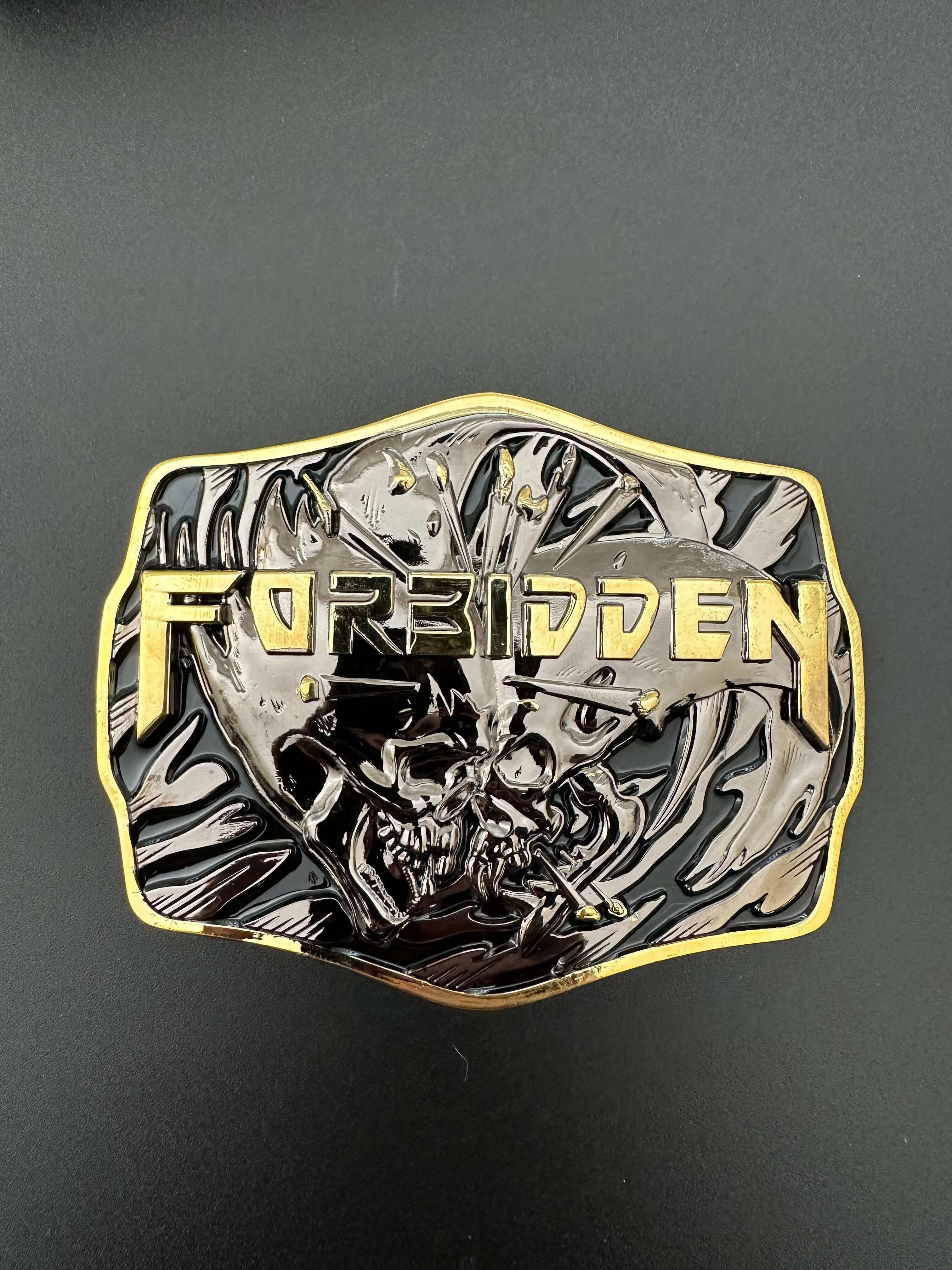 Forbidden - Forbidden Evil Belt Buckle - Through Eyes Of Glass Edition - Image 3