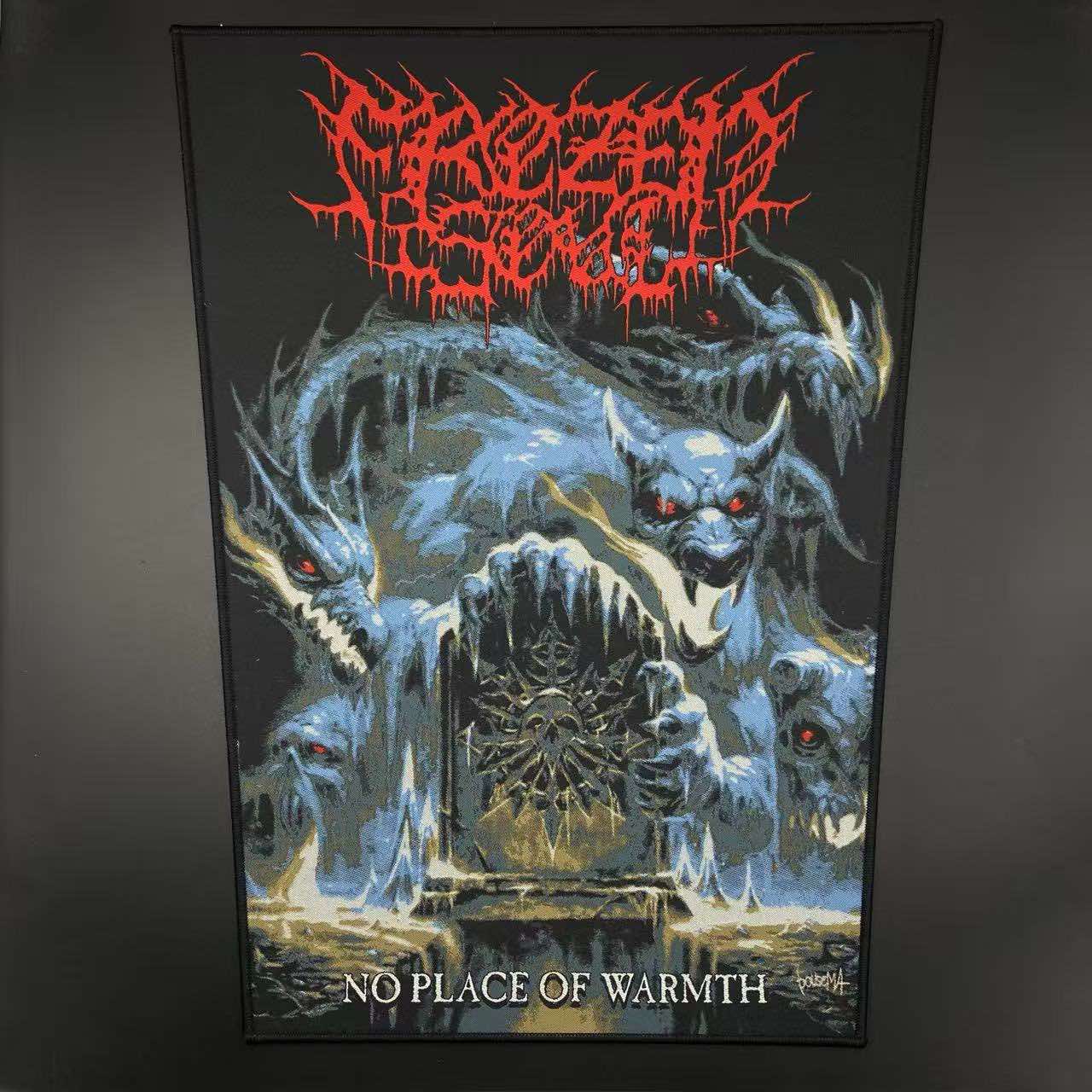 Frozen Soul - No Place of Warmth - Backpatch - Image 2