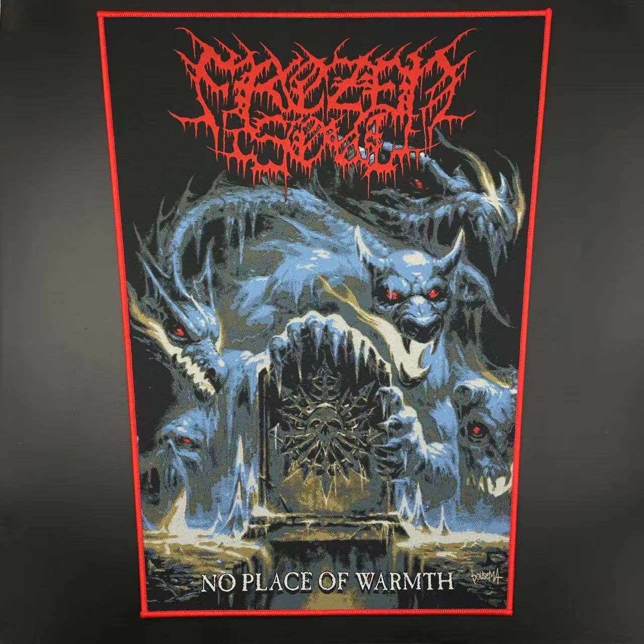 Frozen Soul - No Place of Warmth - Backpatch - Image 3