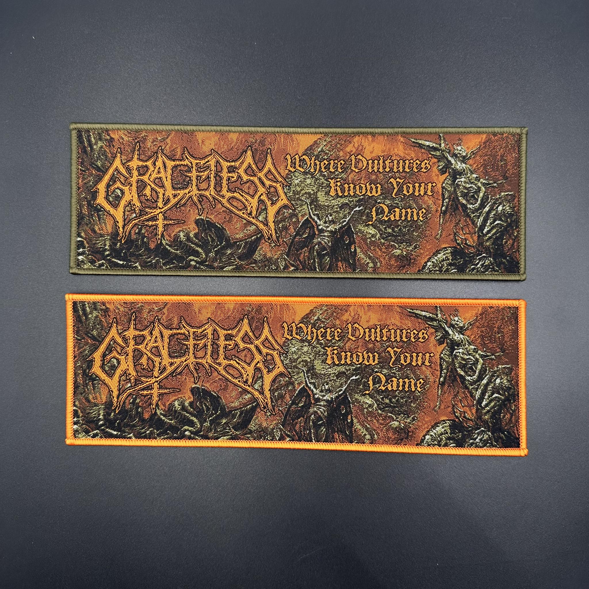Graceless - Where Vultures Know Your Name - Strip Patch - Image 2