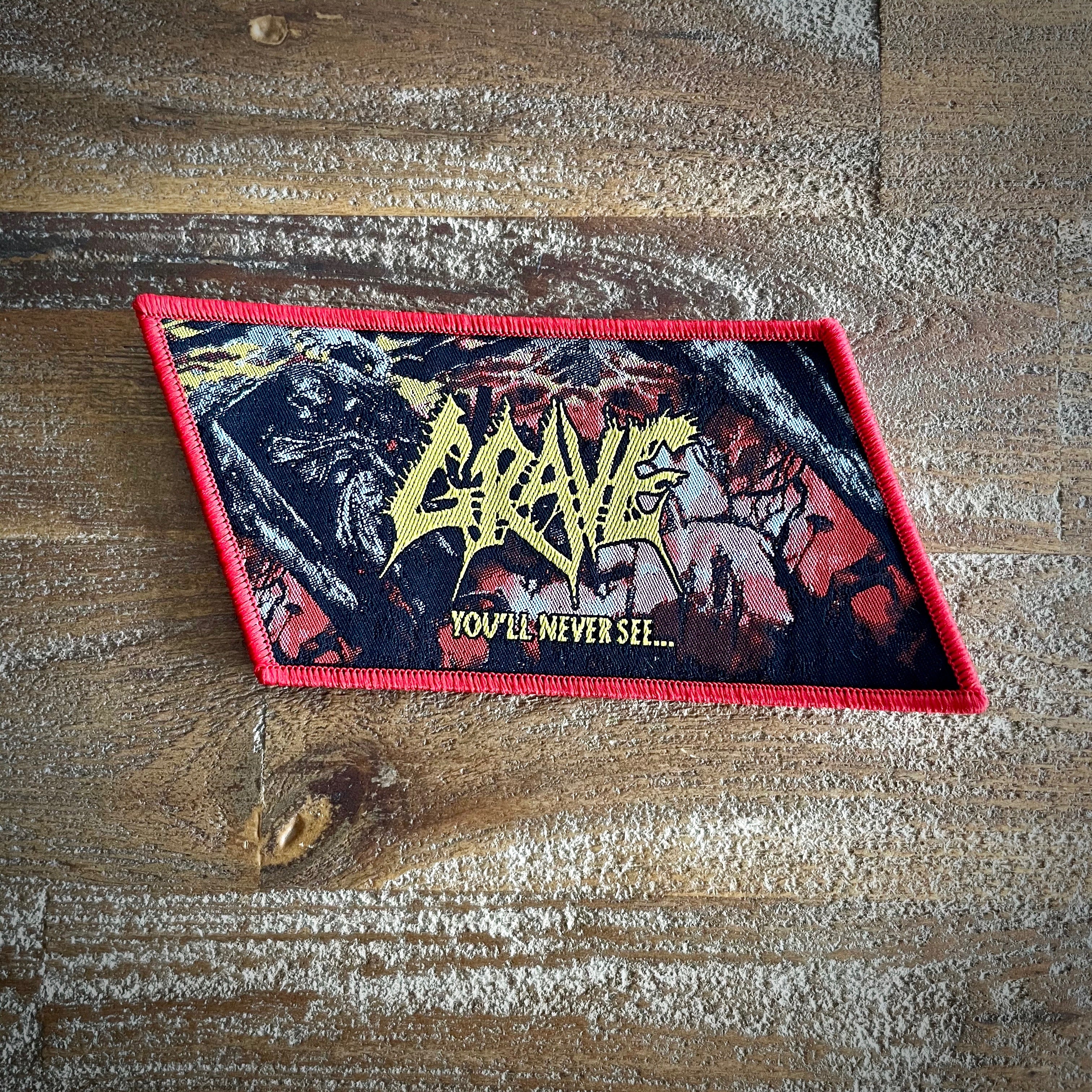 Grave - You'll Never See... - Patch - Image 3