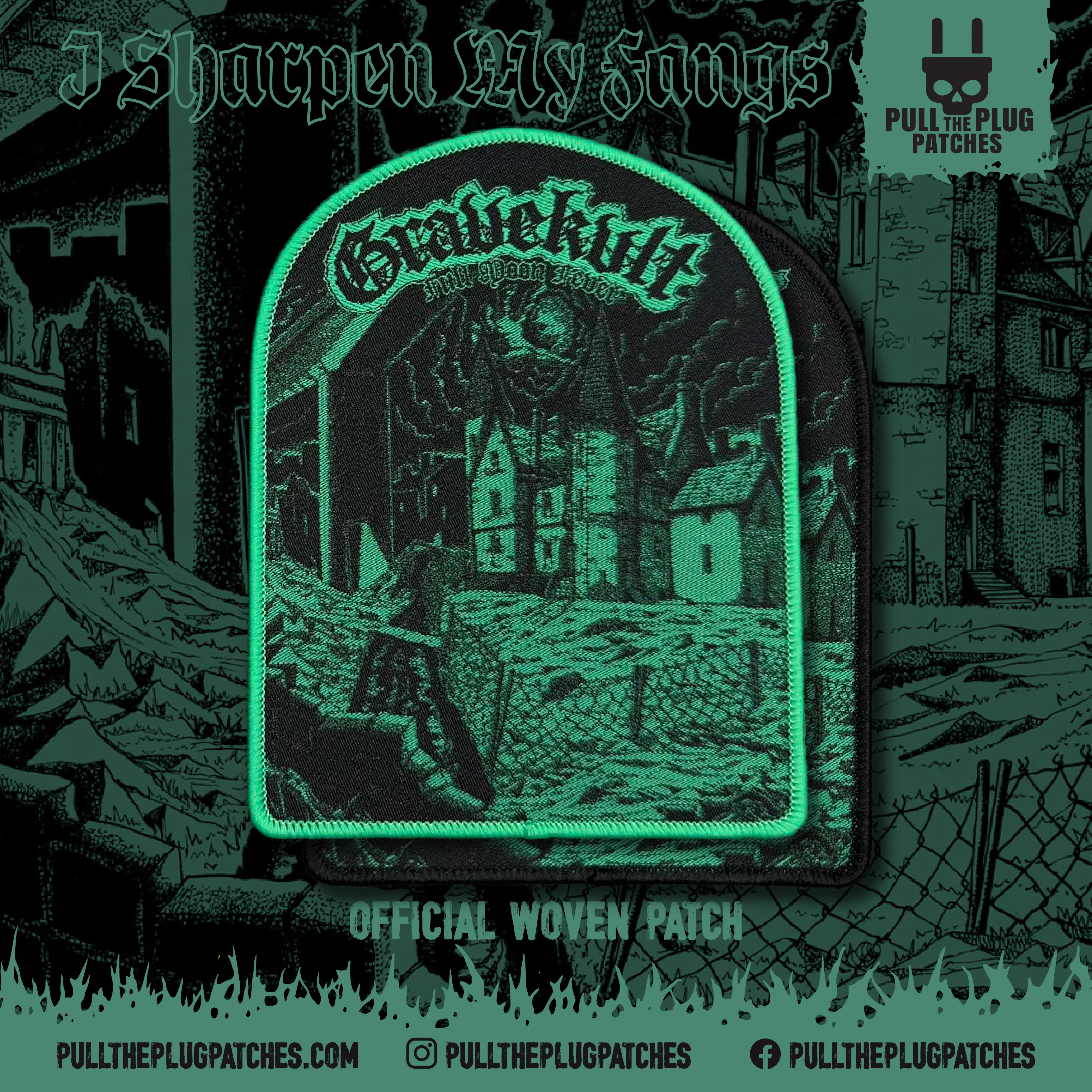 Gravekvlt - Full Moon Fever - Patch