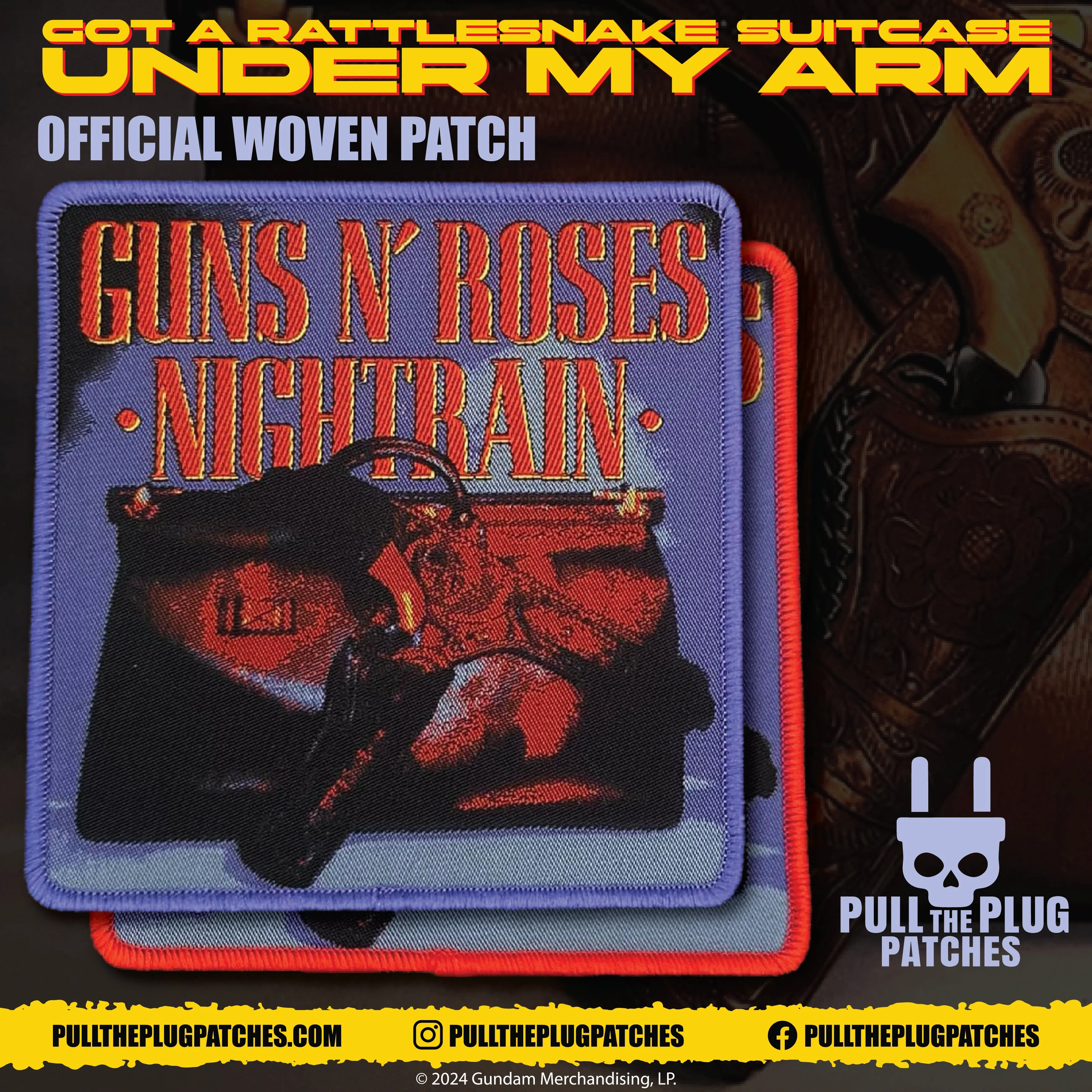 Guns N Roses - Nightrain - Patch