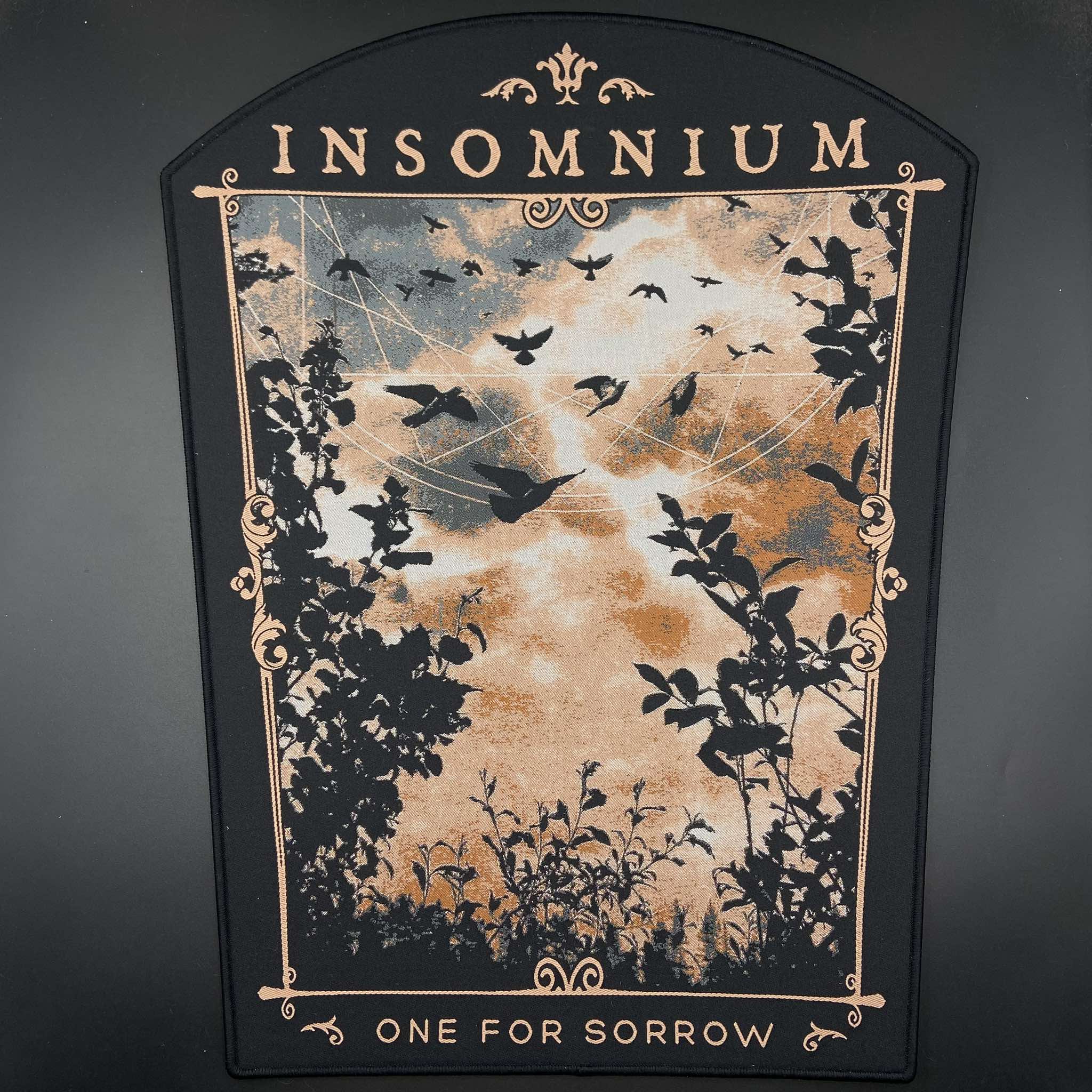 Insomnium - One For Sorrow - Backpatch - Image 2