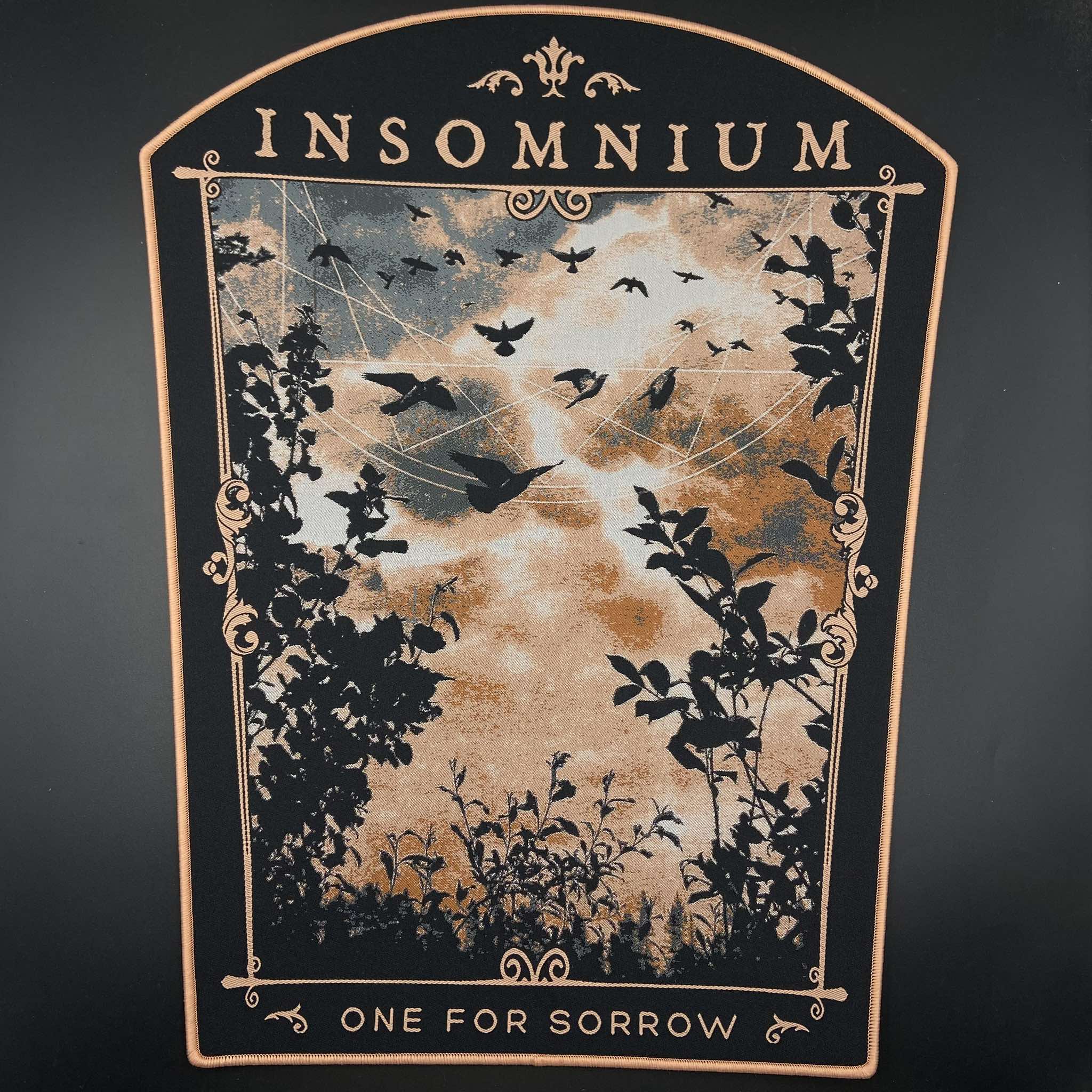 Insomnium - One For Sorrow - Backpatch - Image 3