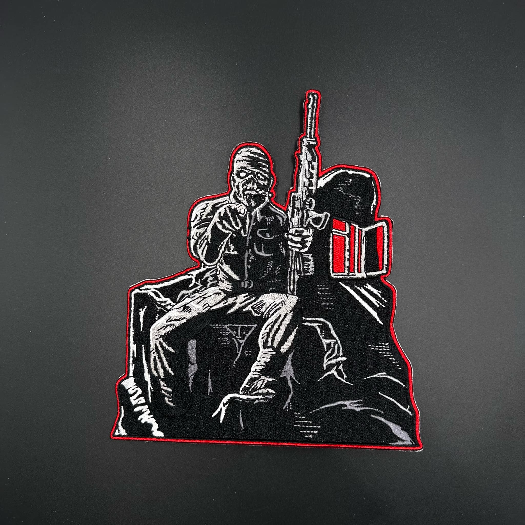 Iron Maiden - 2 Minutes To Midnight - Oversize Embroidered Patch - Image 2