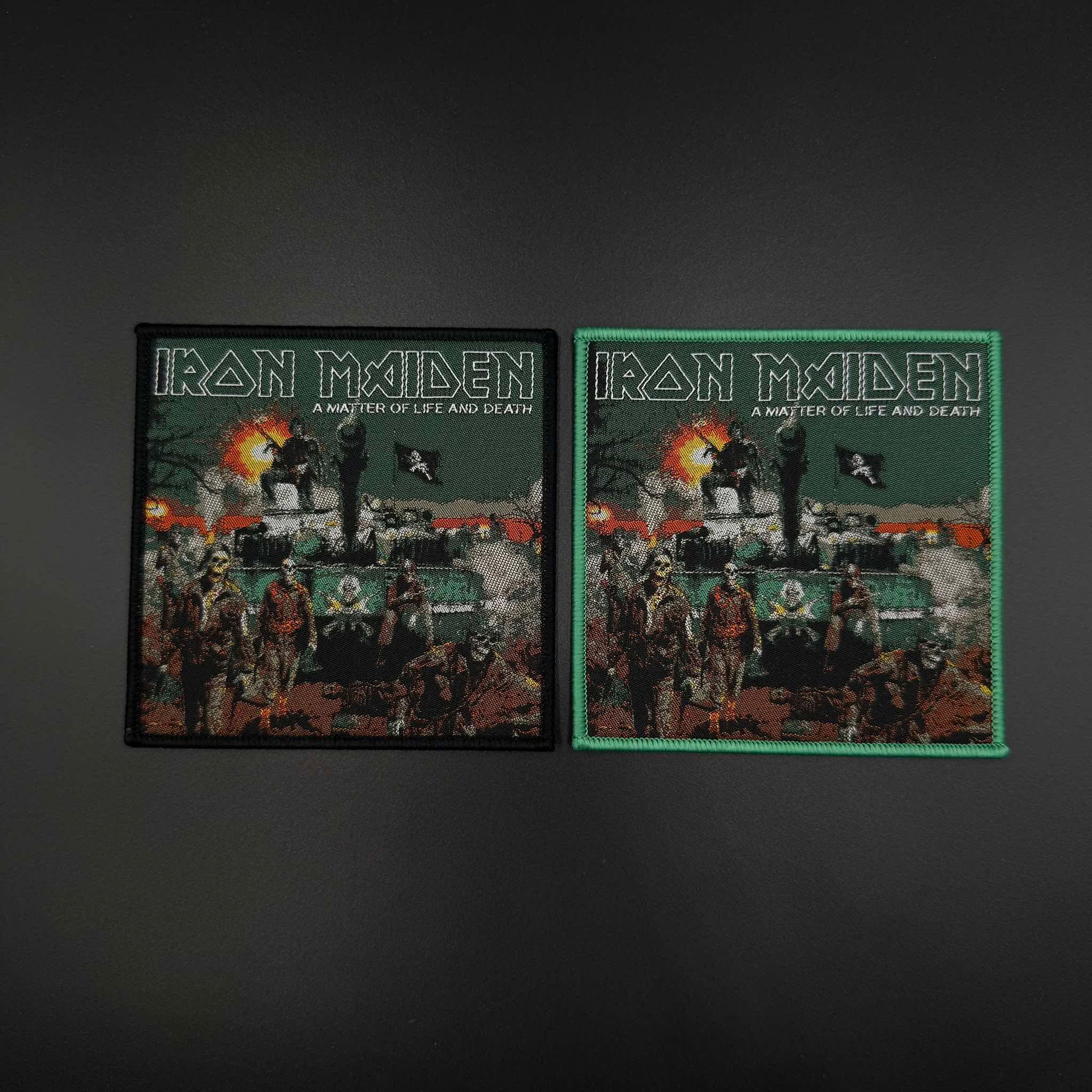 Iron Maiden - A Matter Of Life And Death - Square Patch - Image 2