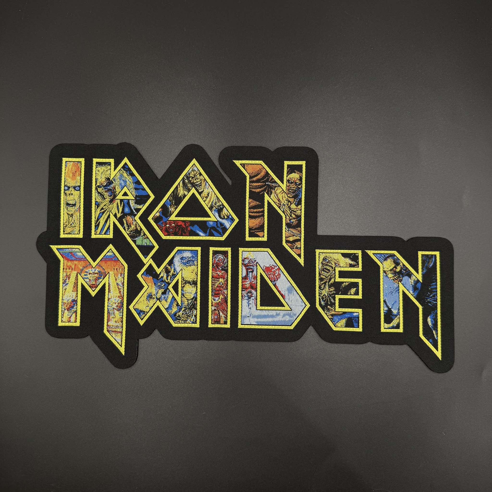 Iron Maiden - Eddie Logo - Oversize Patch - Image 2