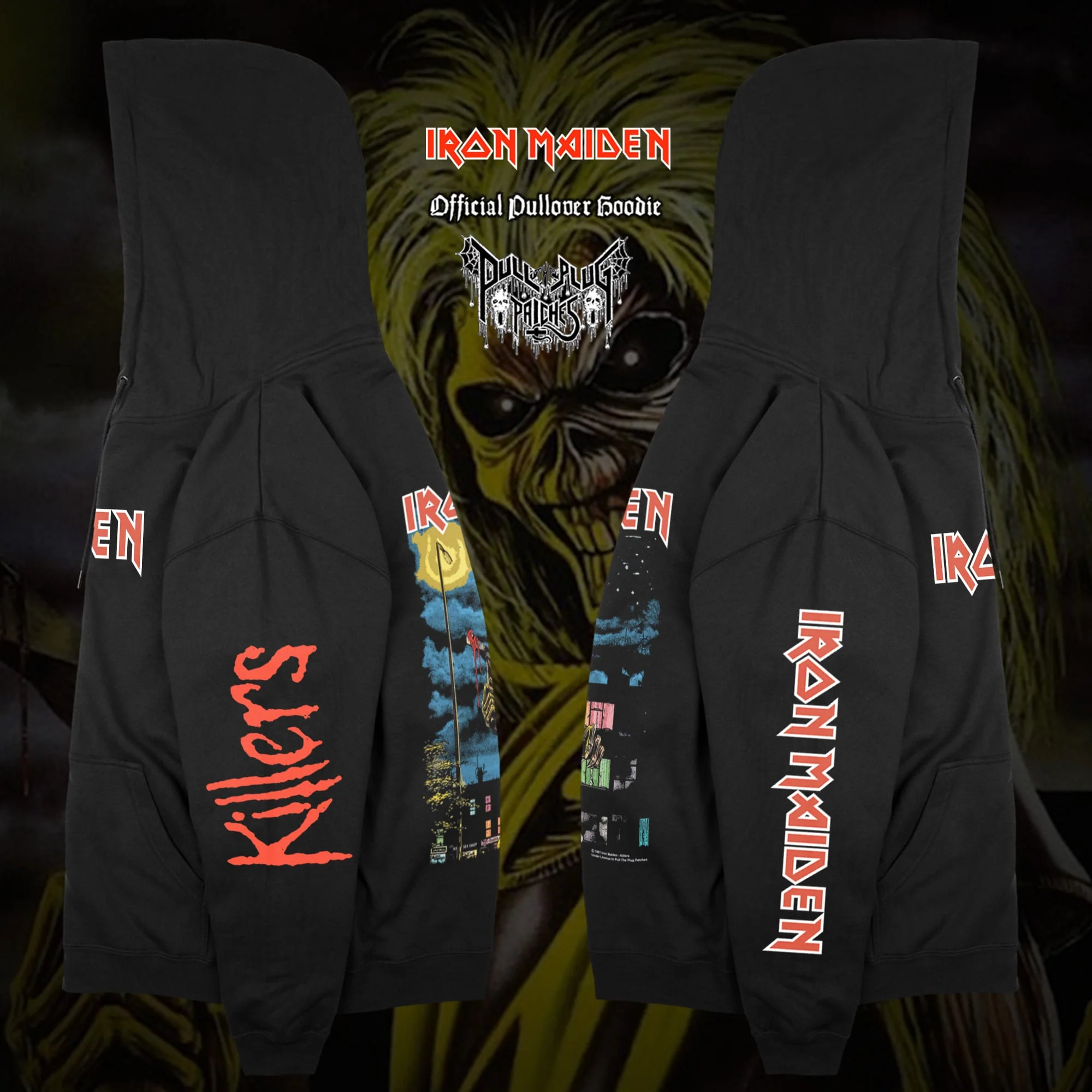 Iron Maiden - Killers - Pullover Hoodie - Image 3