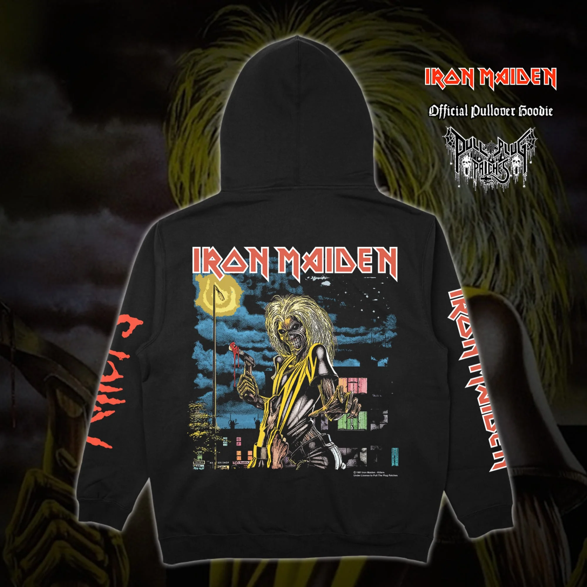 Iron Maiden - Killers - Pullover Hoodie - Image 4
