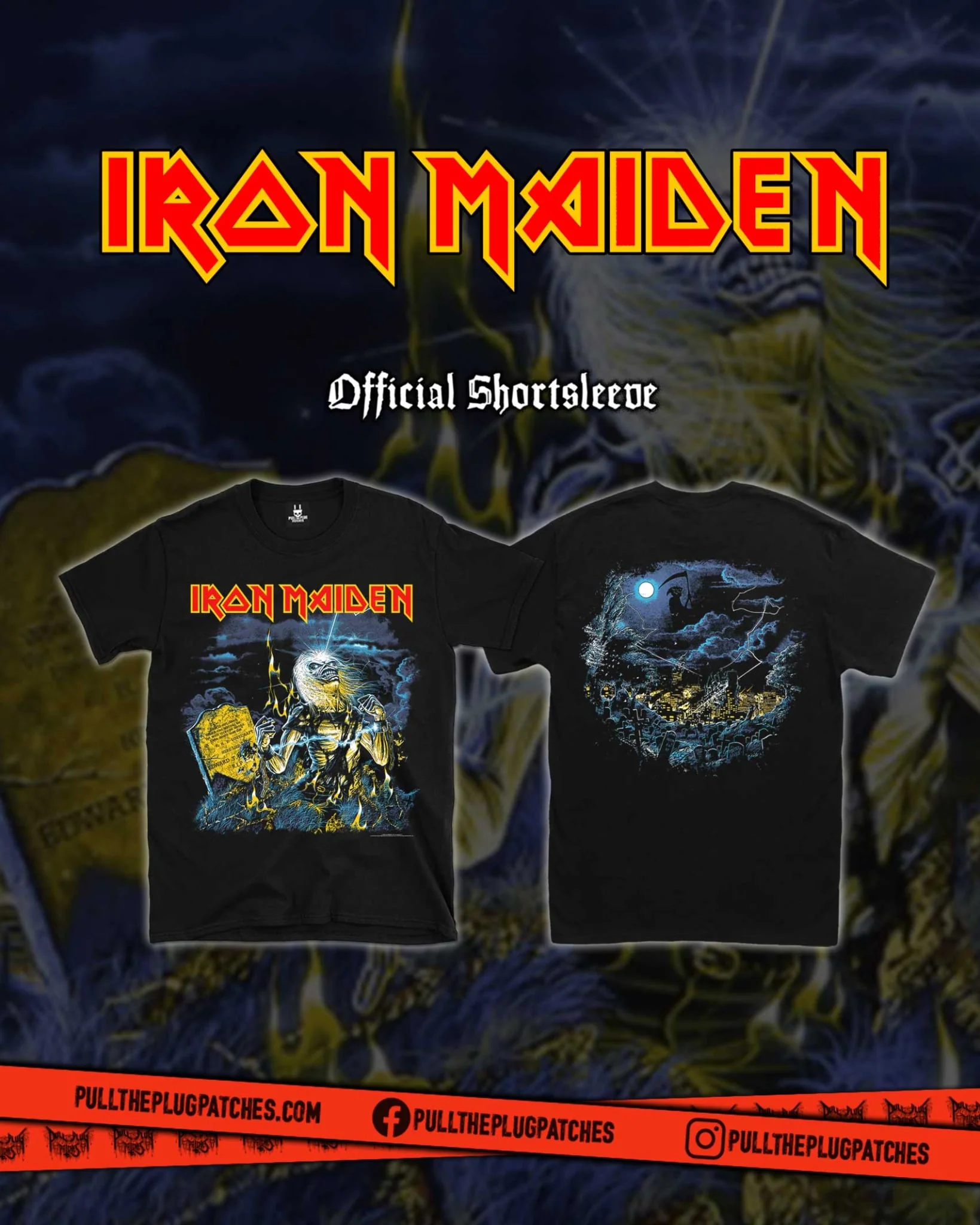 Iron Maiden - Live After Death - Shortsleeve Shirt