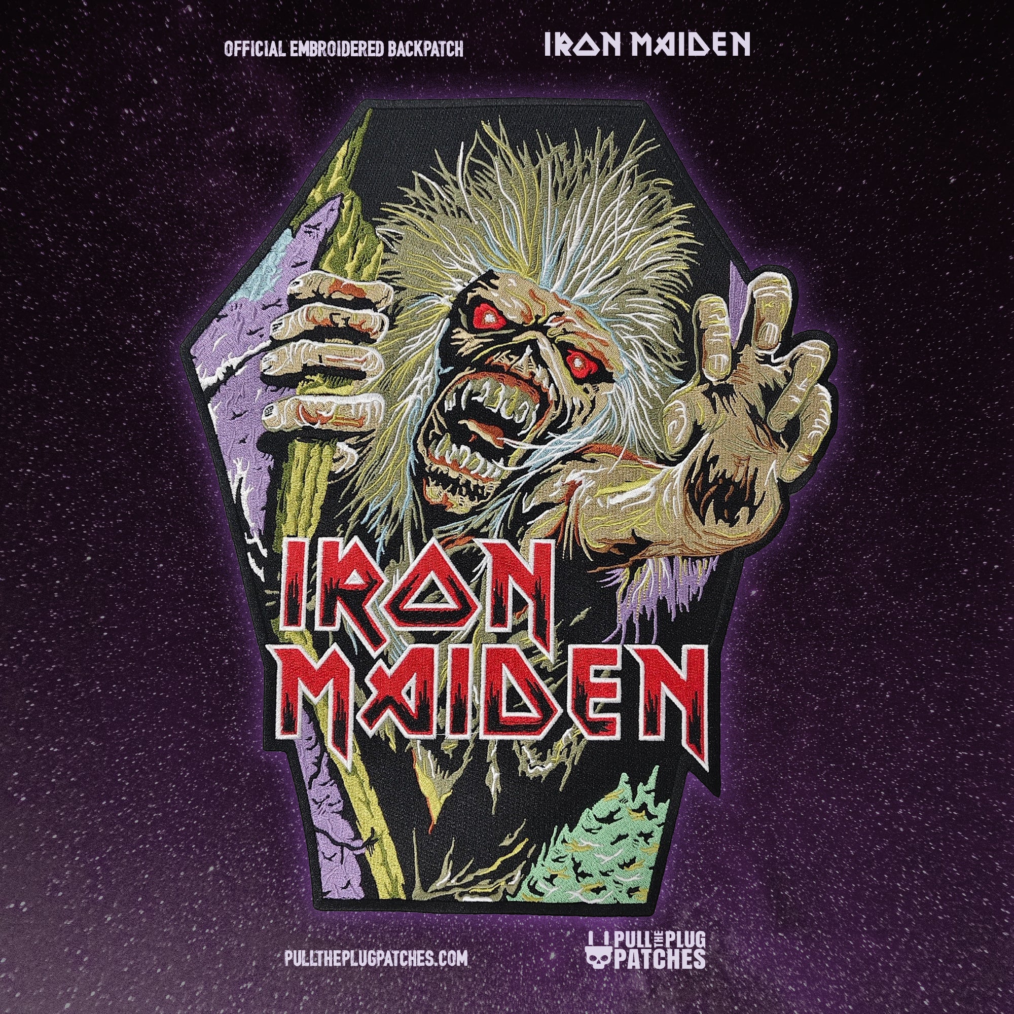 Iron Maiden - No Prayer For The Dying - Embroidered Backpatch
