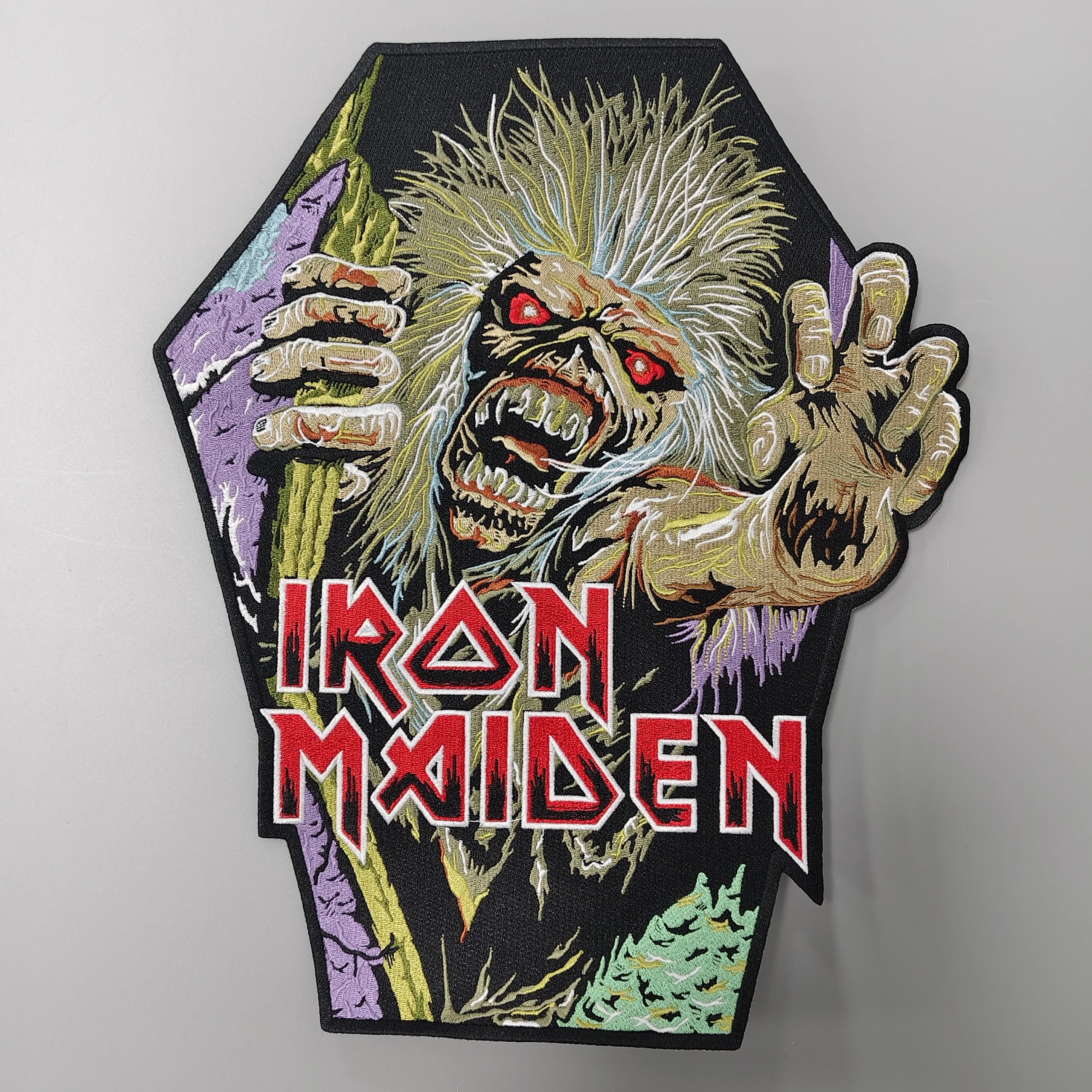 Iron Maiden - No Prayer For The Dying - Embroidered Backpatch - Image 2
