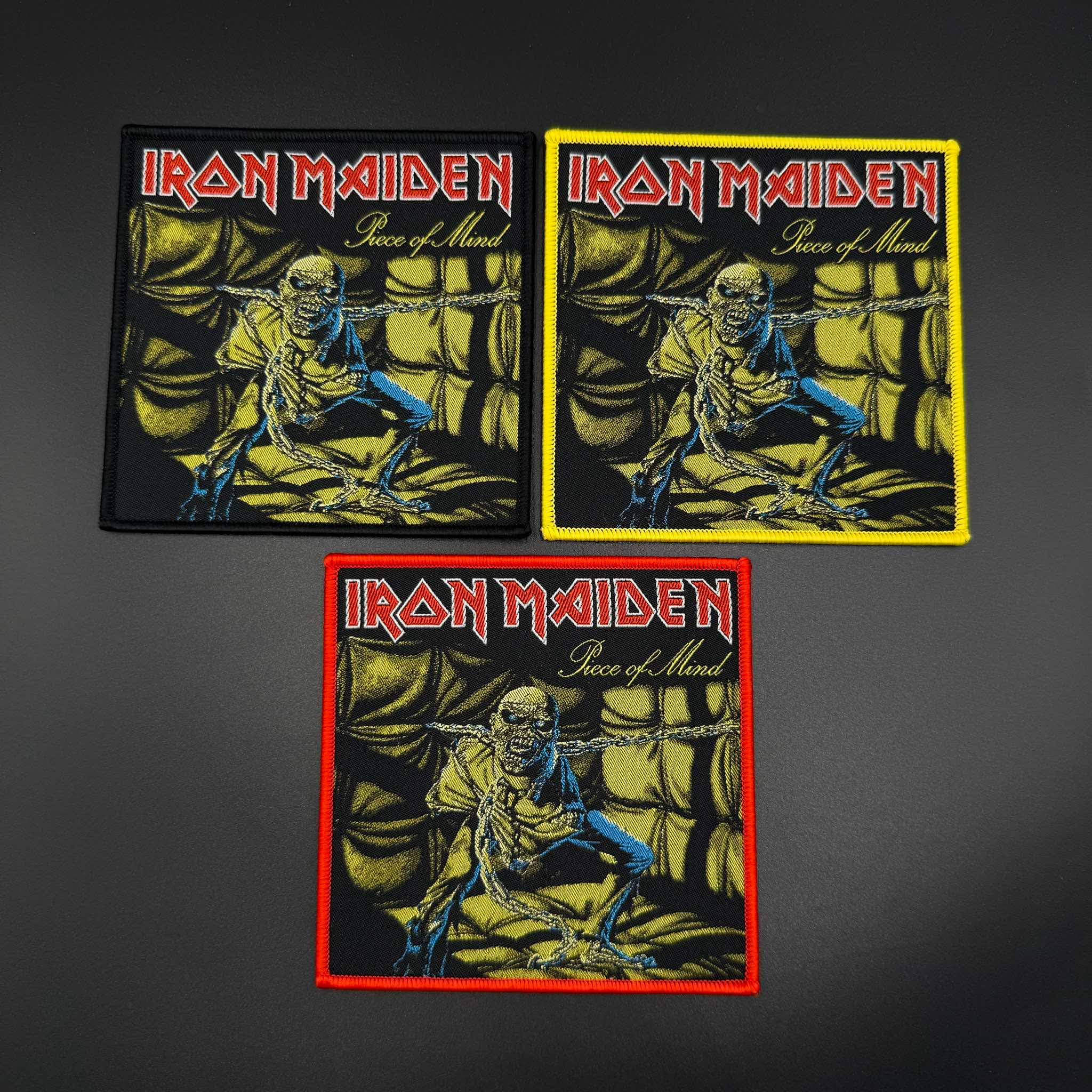 Iron Maiden - Piece of Mind -  Square Patch - Image 2