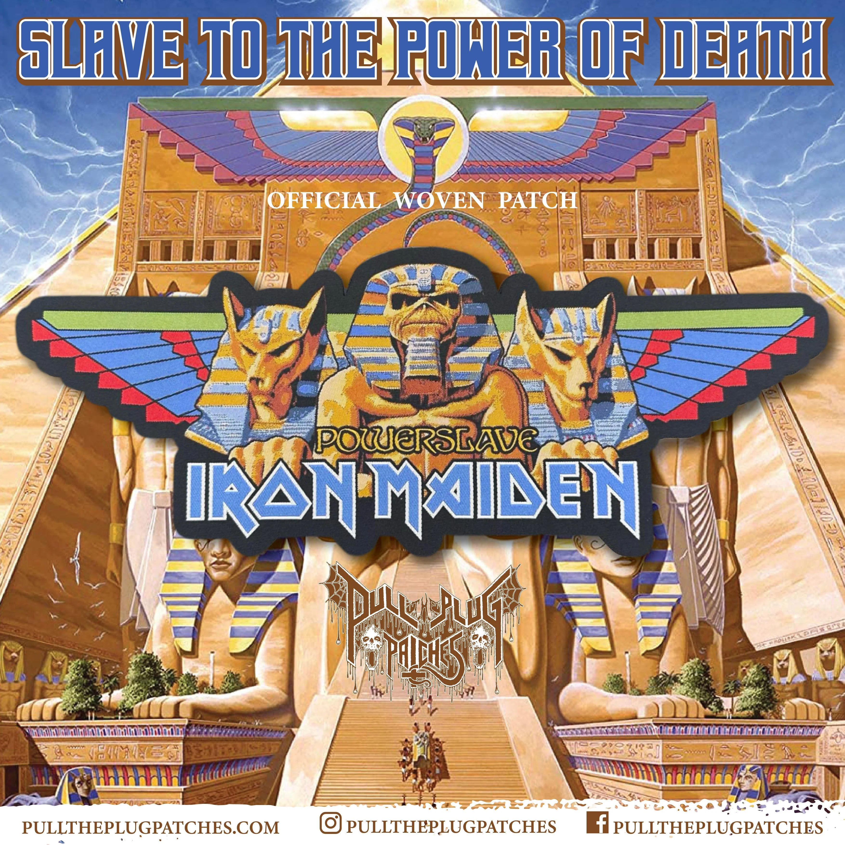 Iron Maiden - Powerslave - Oversized Patch - Image 3