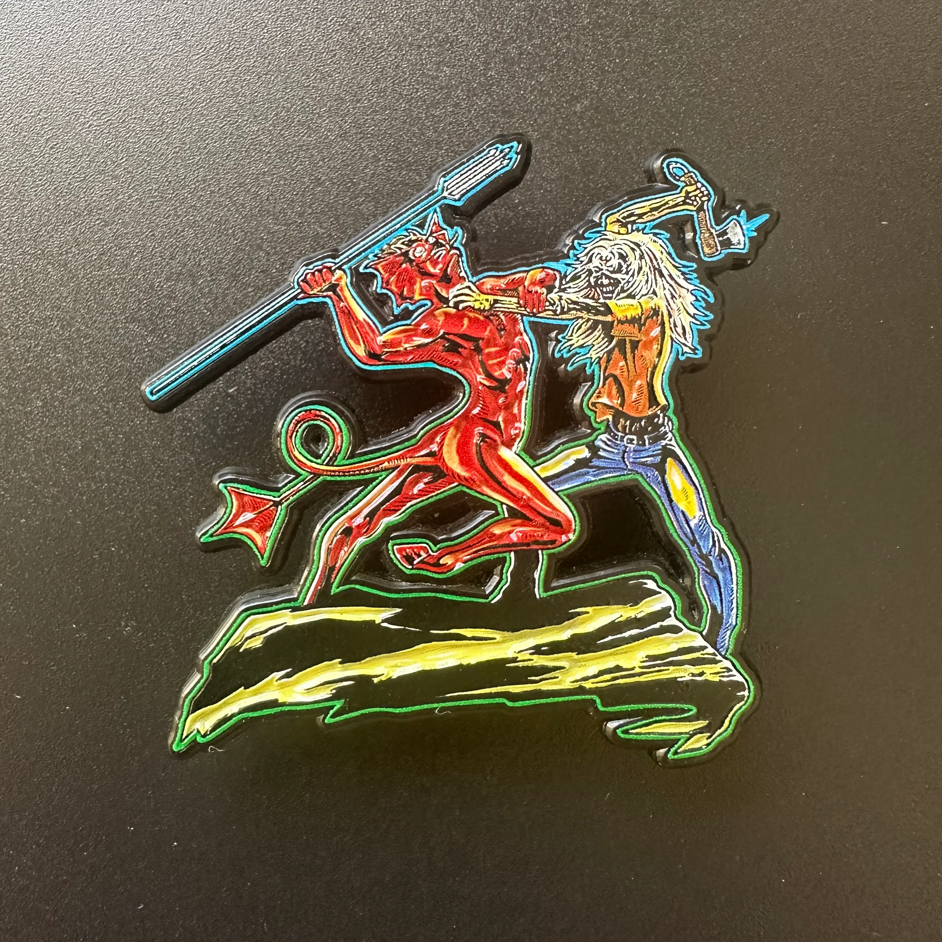 Iron Maiden - Run To The Hills - Pin - Image 2