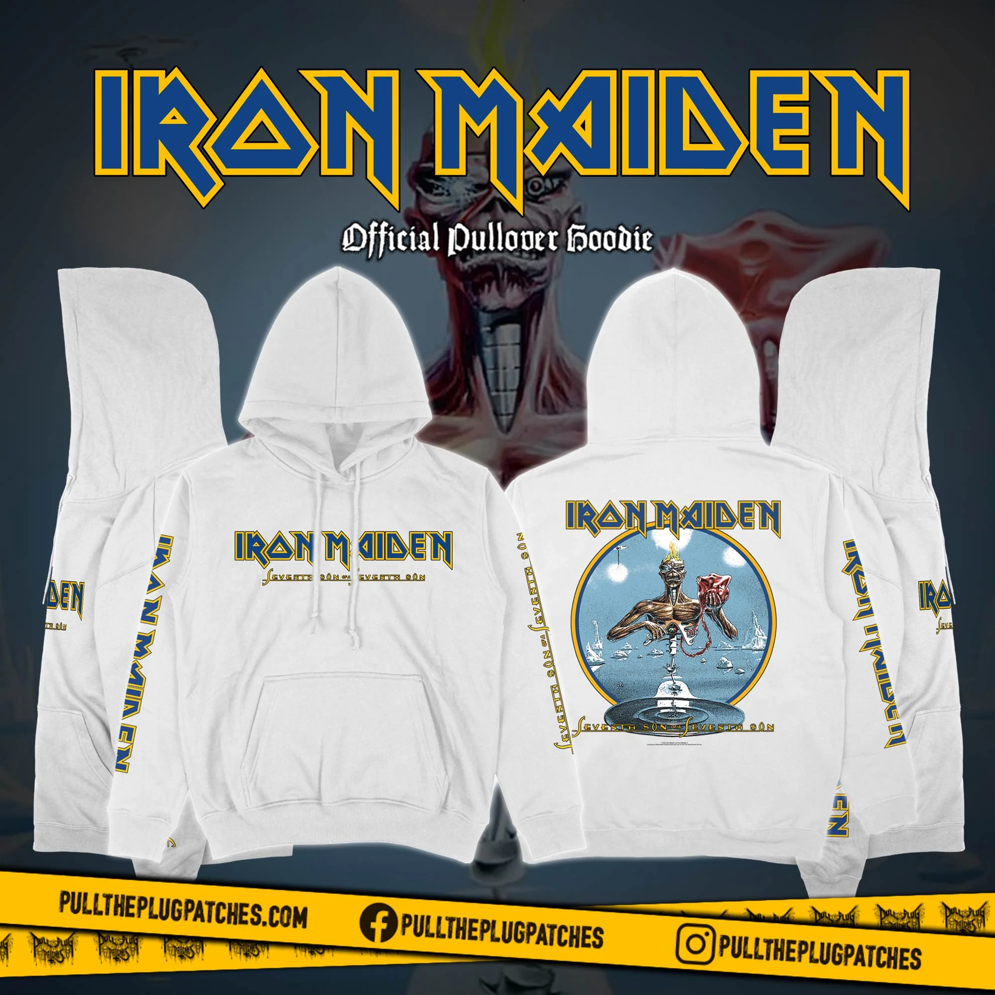 Iron Maiden - Seventh Son Of A Seventh Son - Pullover Hoodie
