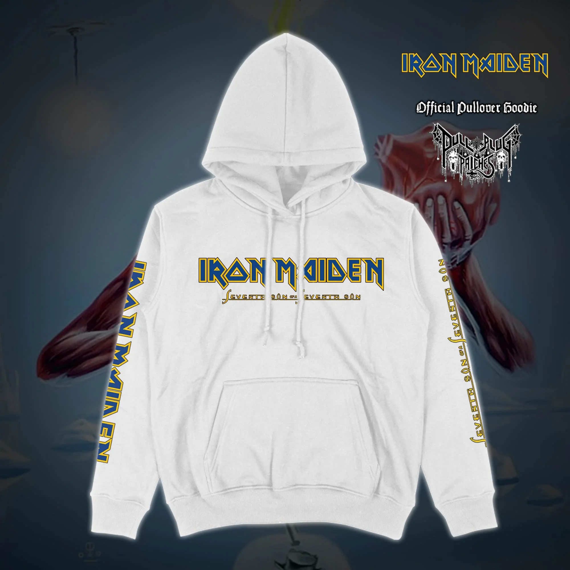 Iron Maiden - Seventh Son Of A Seventh Son - Pullover Hoodie - Image 2