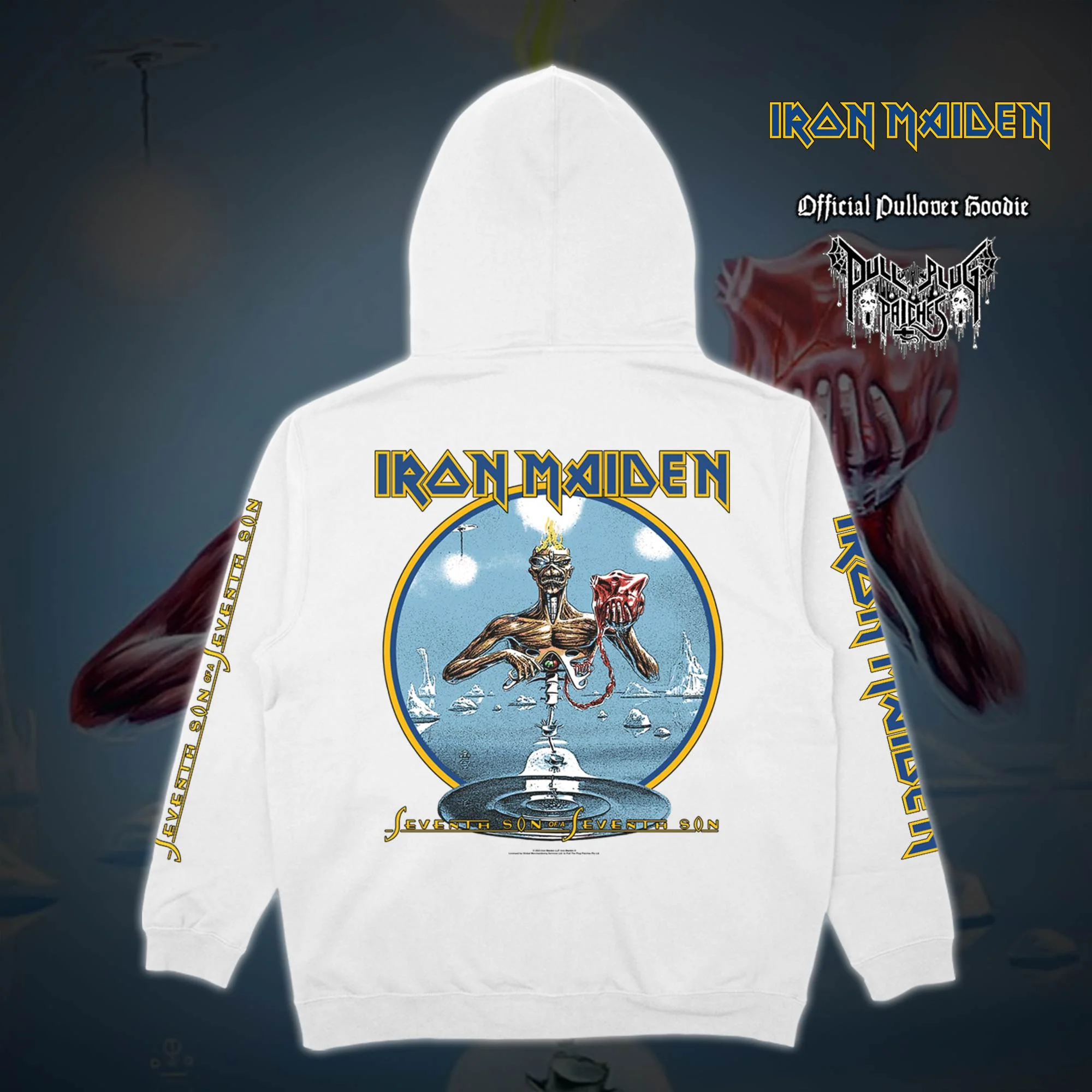 Iron Maiden - Seventh Son Of A Seventh Son - Pullover Hoodie - Image 4