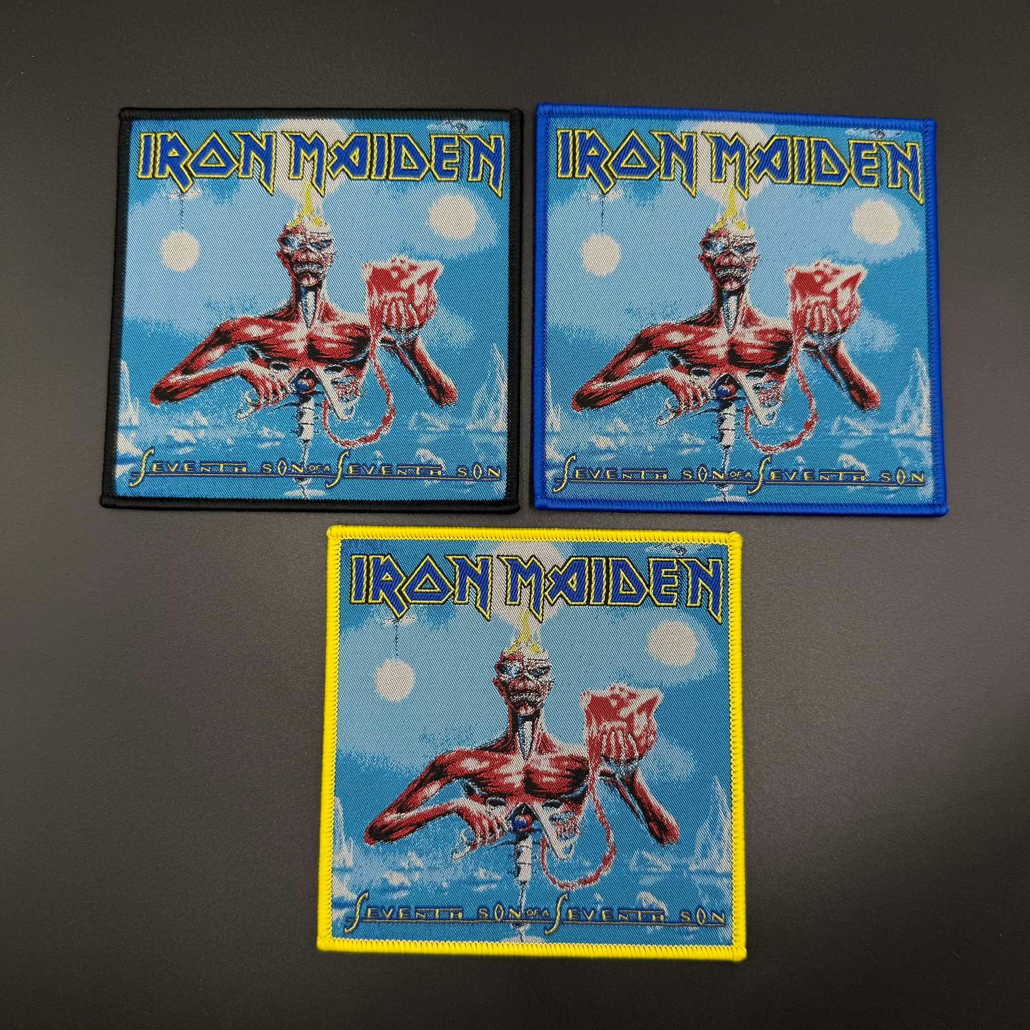 Iron Maiden - Seventh Son of a Seventh Son - Square Patch - Image 2