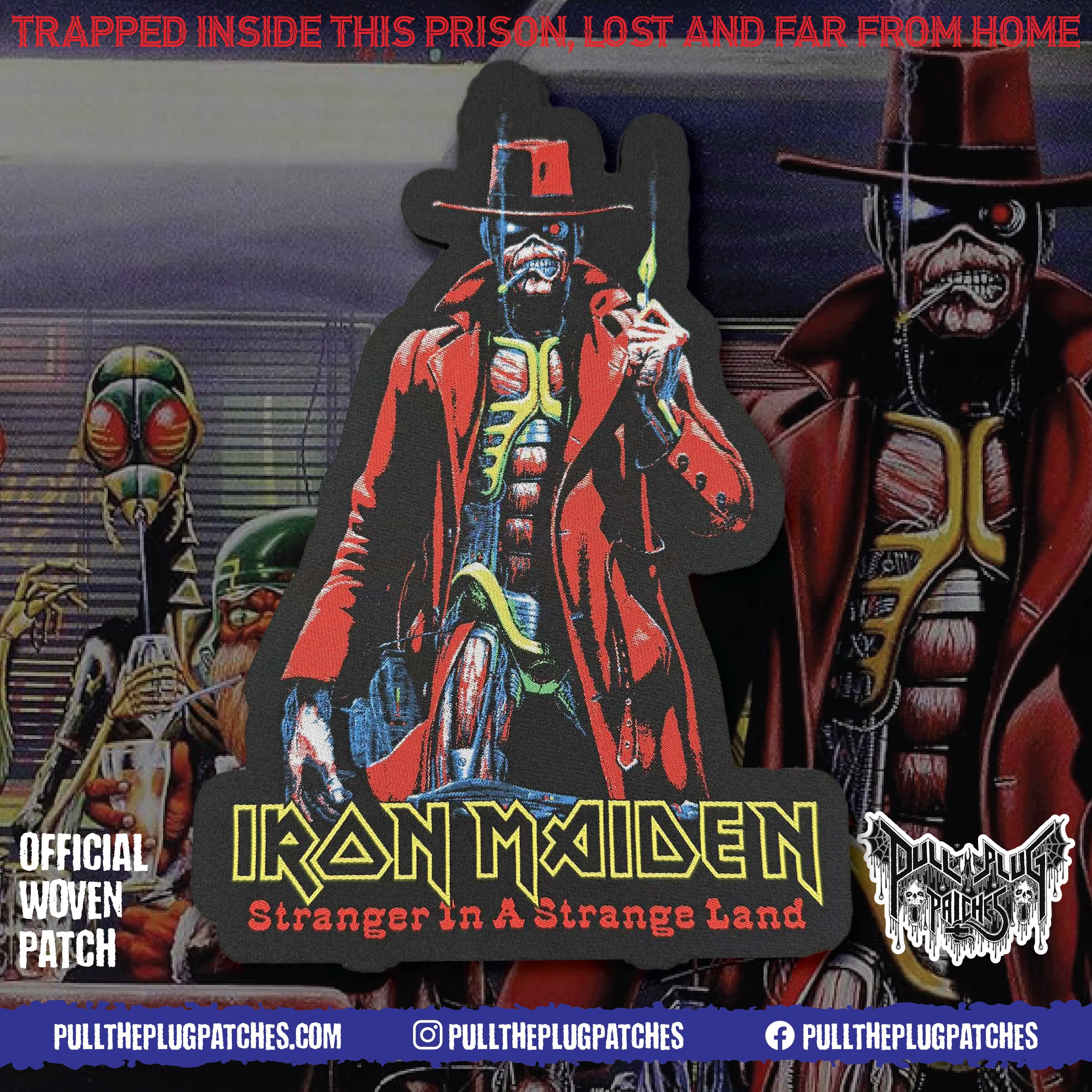 Iron Maiden - Stranger In A Strange Land - Oversize Patch
