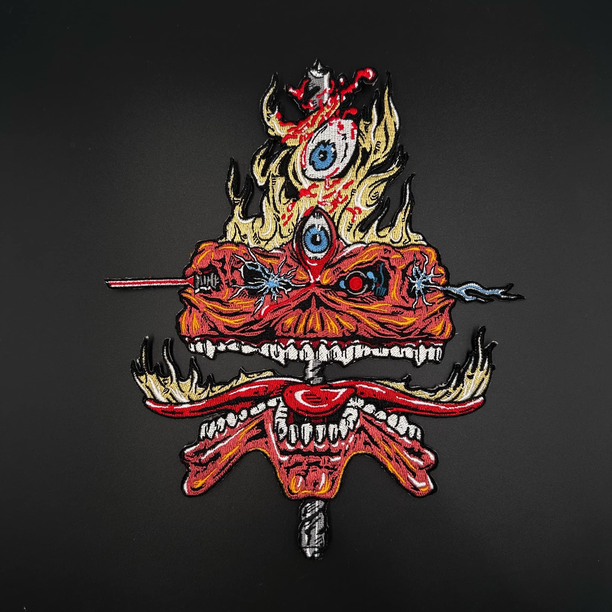 Iron Maiden - The Clairvoyant - Oversize Embroidered Patch - Image 2