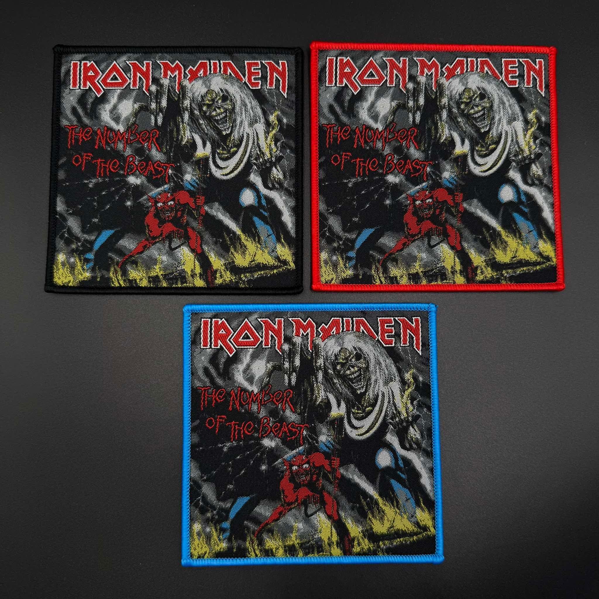 Iron Maiden - The Number of the Beast -  Square Patch - Image 2