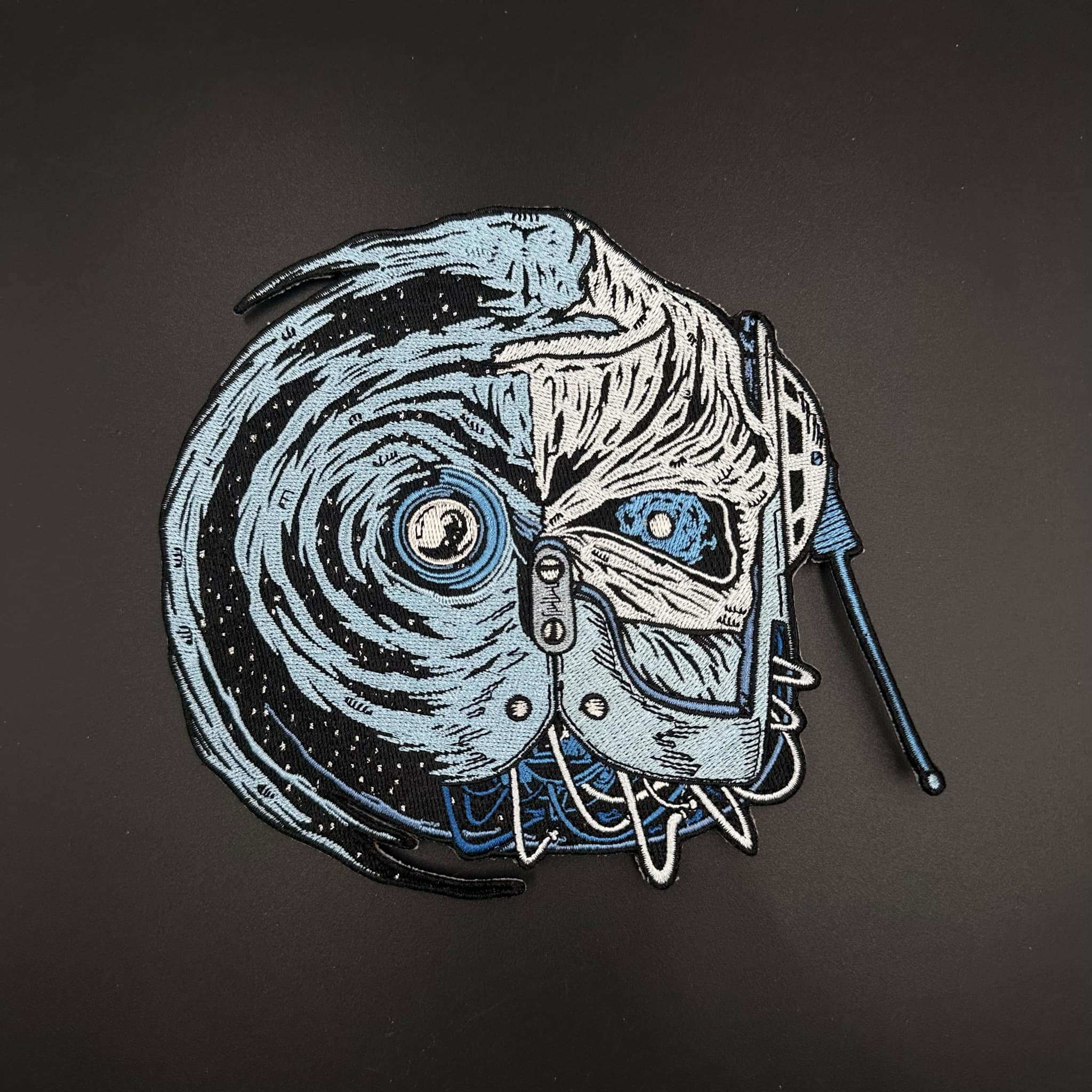 Iron Maiden - Wasted Years - Oversize Embroidered Patch - Image 2