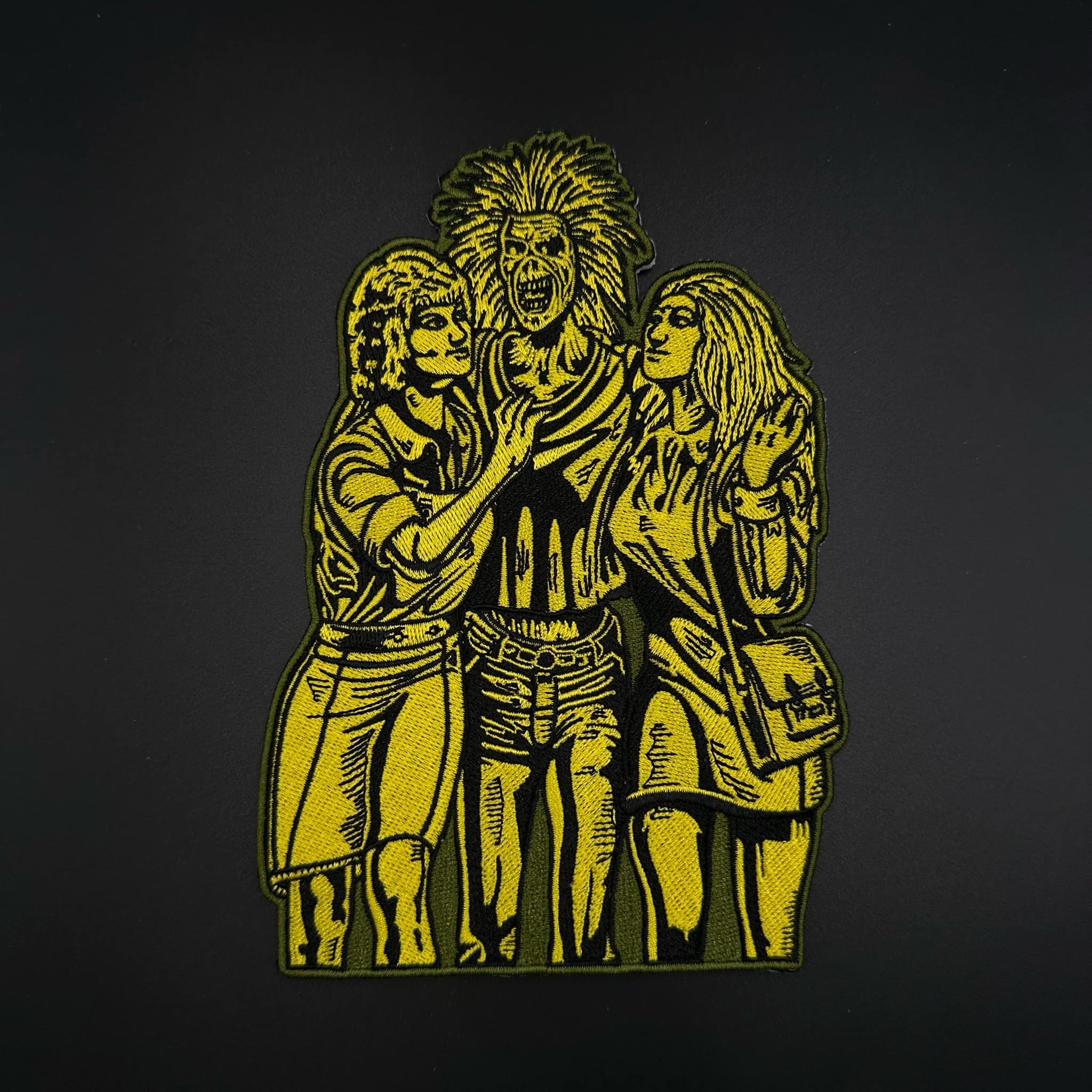 Iron Maiden - Women In Uniform - Oversize Embroidered Patch - Image 2
