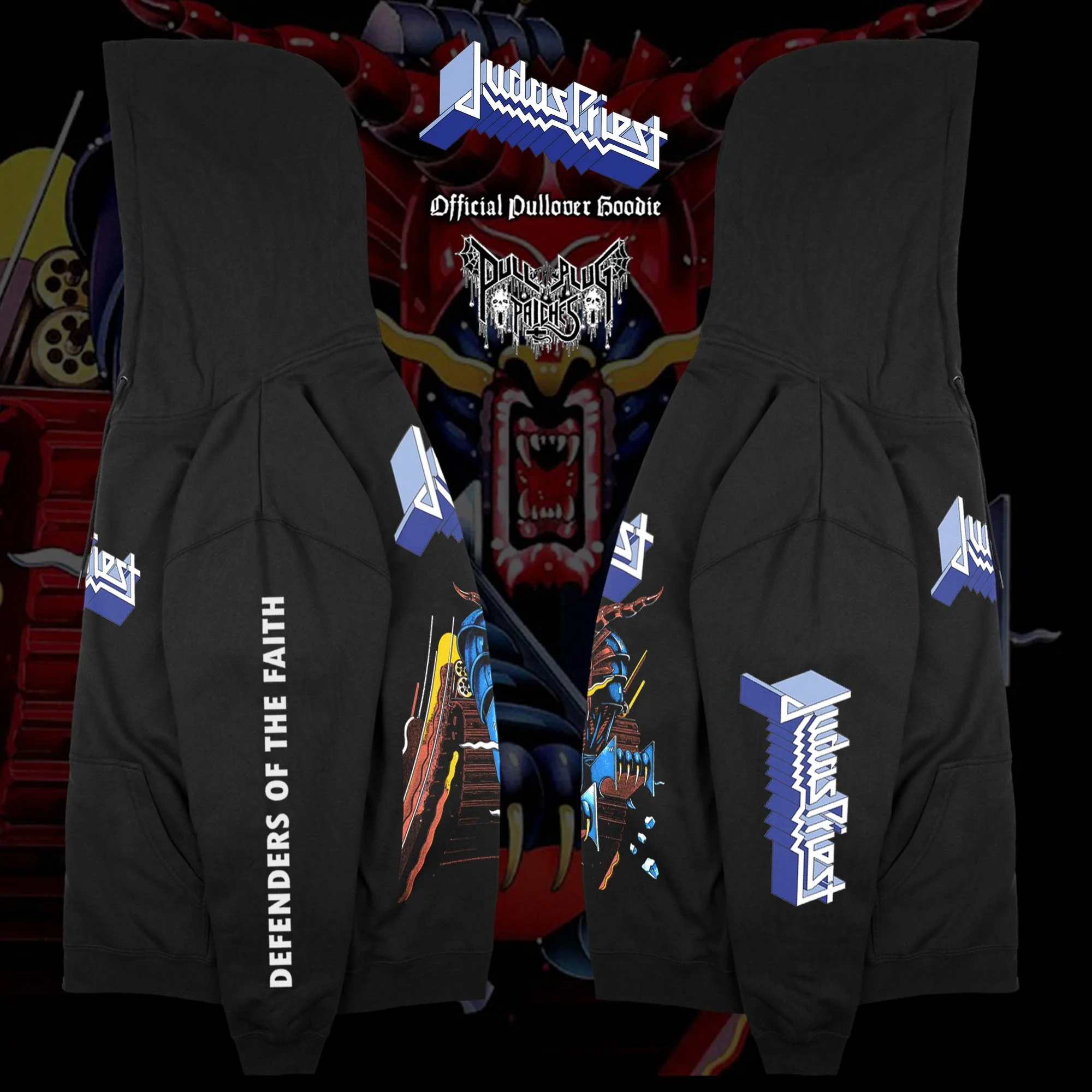 Judas Priest - Defenders Of The Faith - Pullover Hoodie - Image 3
