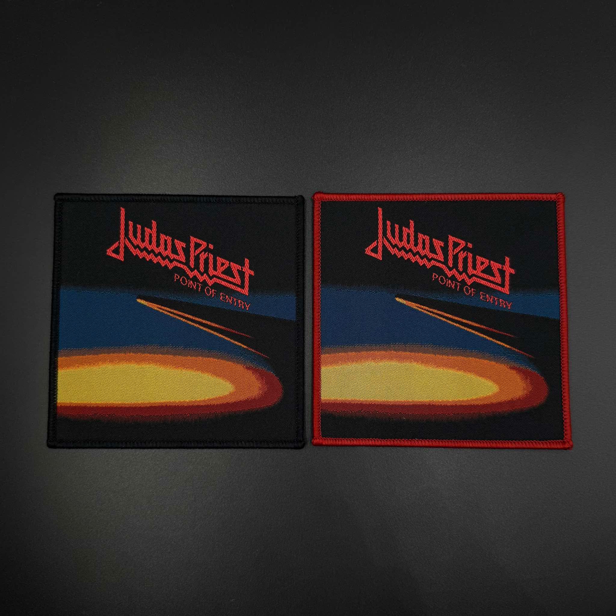 Judas Priest - Point Of Entry - Square Patch - Image 2