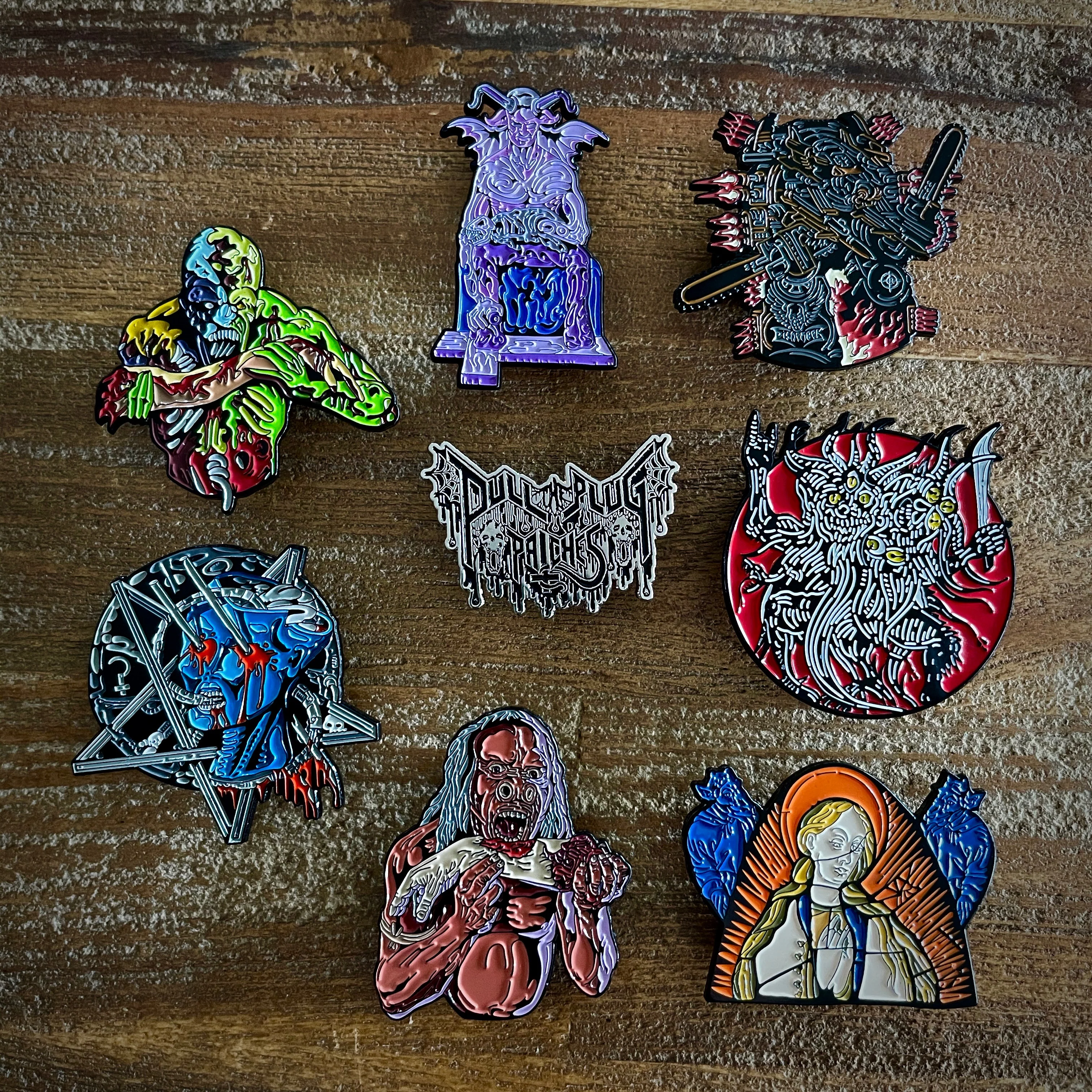 Jumpin' Jesus - The Art Of Crucifying - Enamel Pin - Image 3