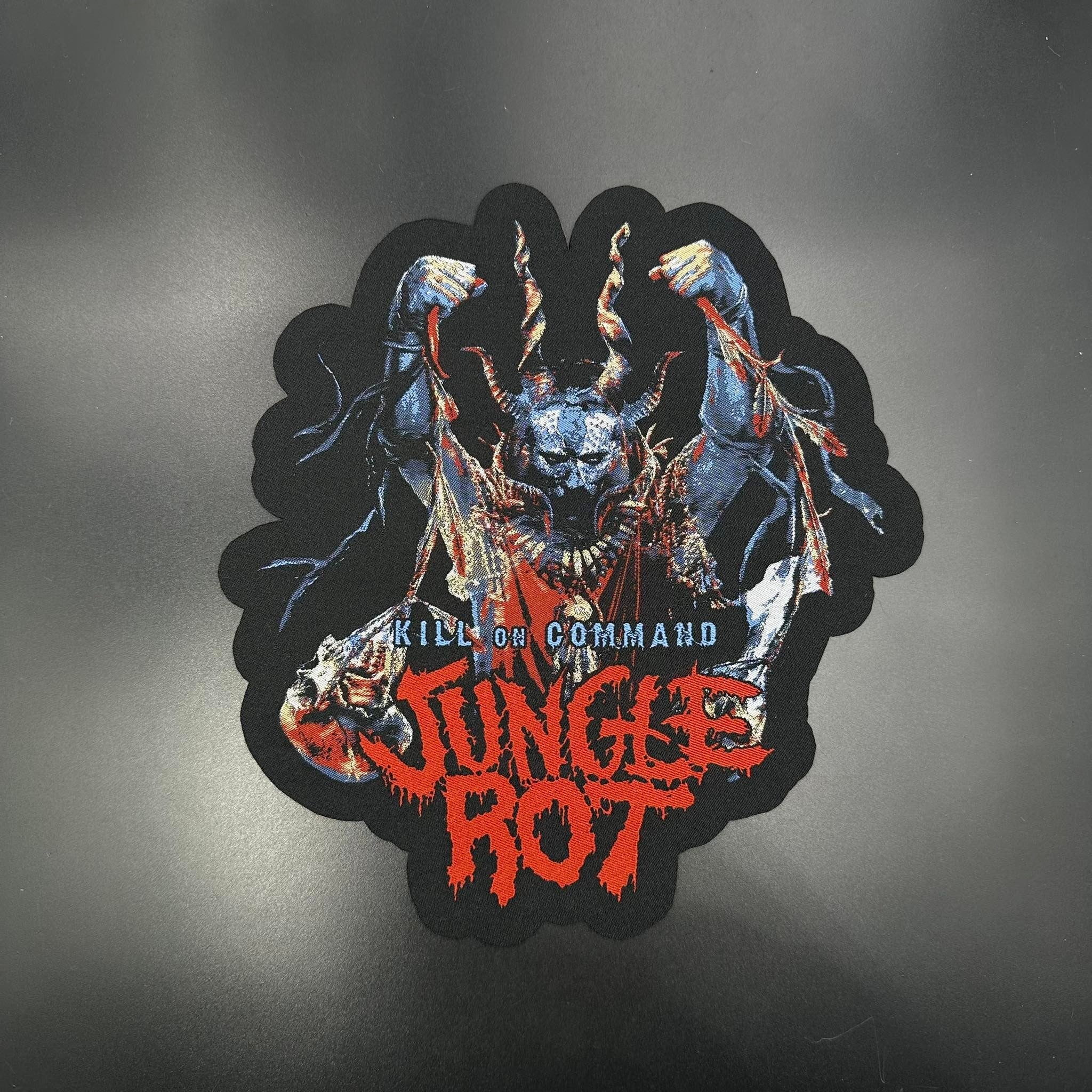 Jungle Rot - Kill On Command - Oversize Patch - Image 2