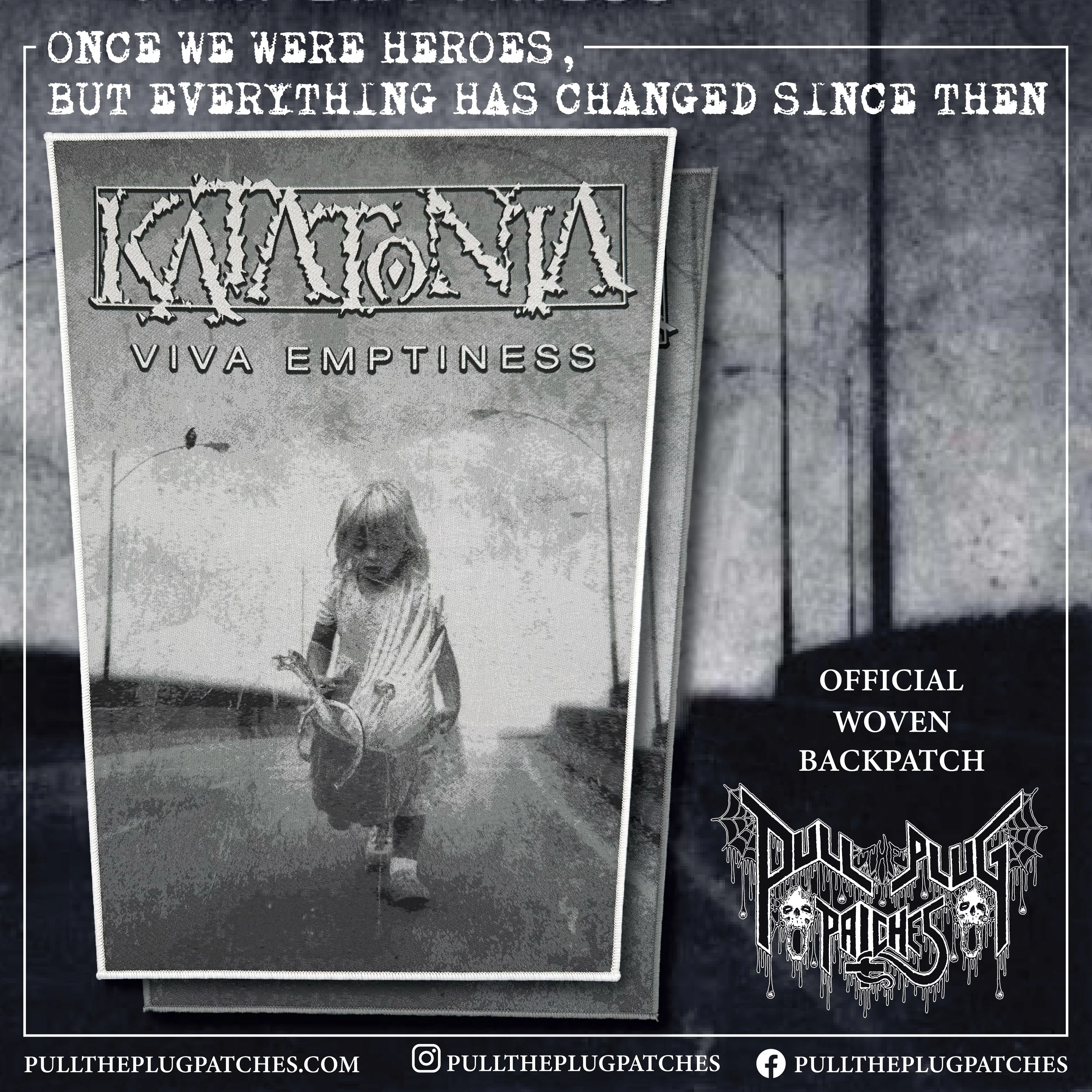 Katatonia - Viva Emptiness - Backpatch