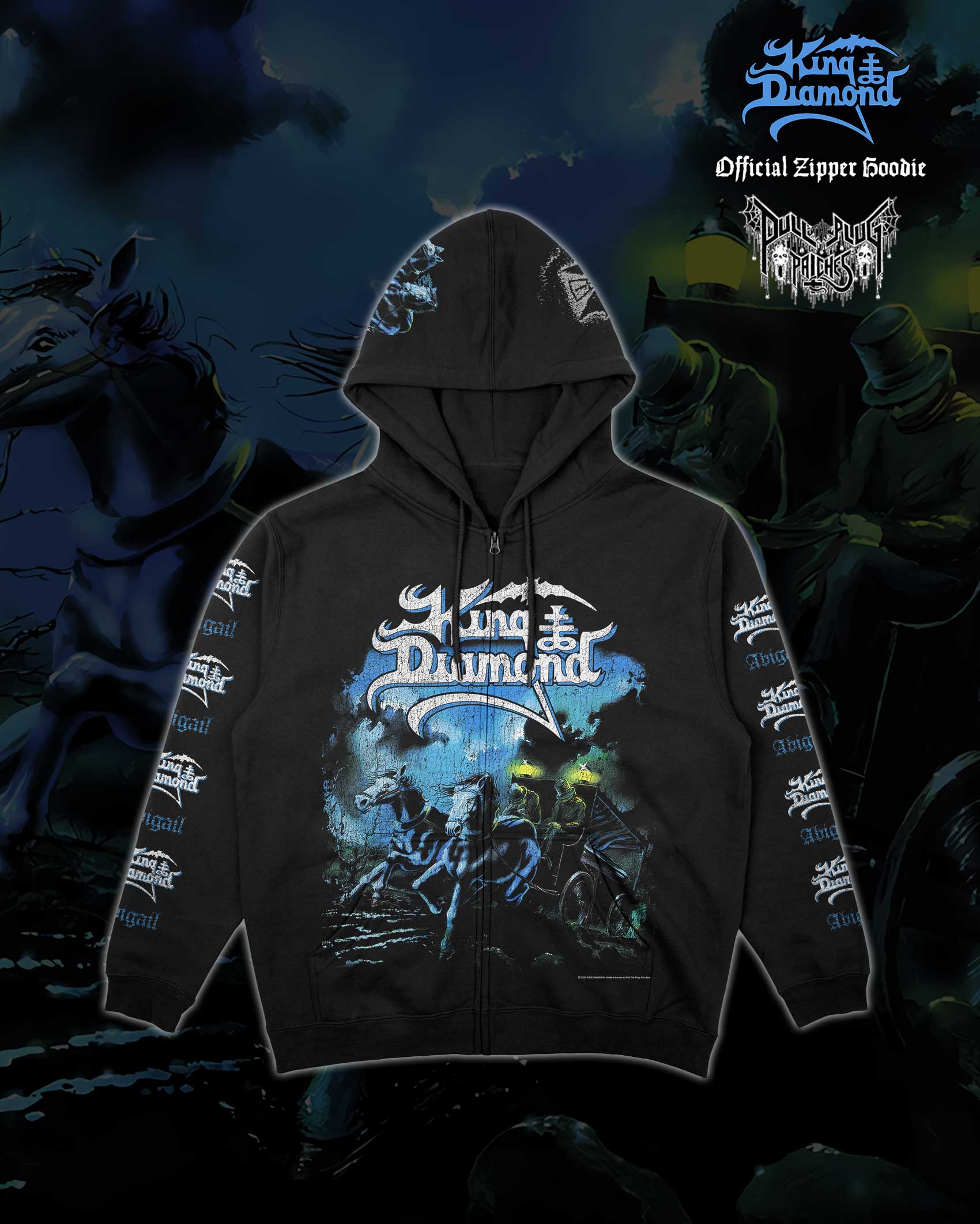 King Diamond - Abigail - Deluxe Zipper Hoodie - Image 2