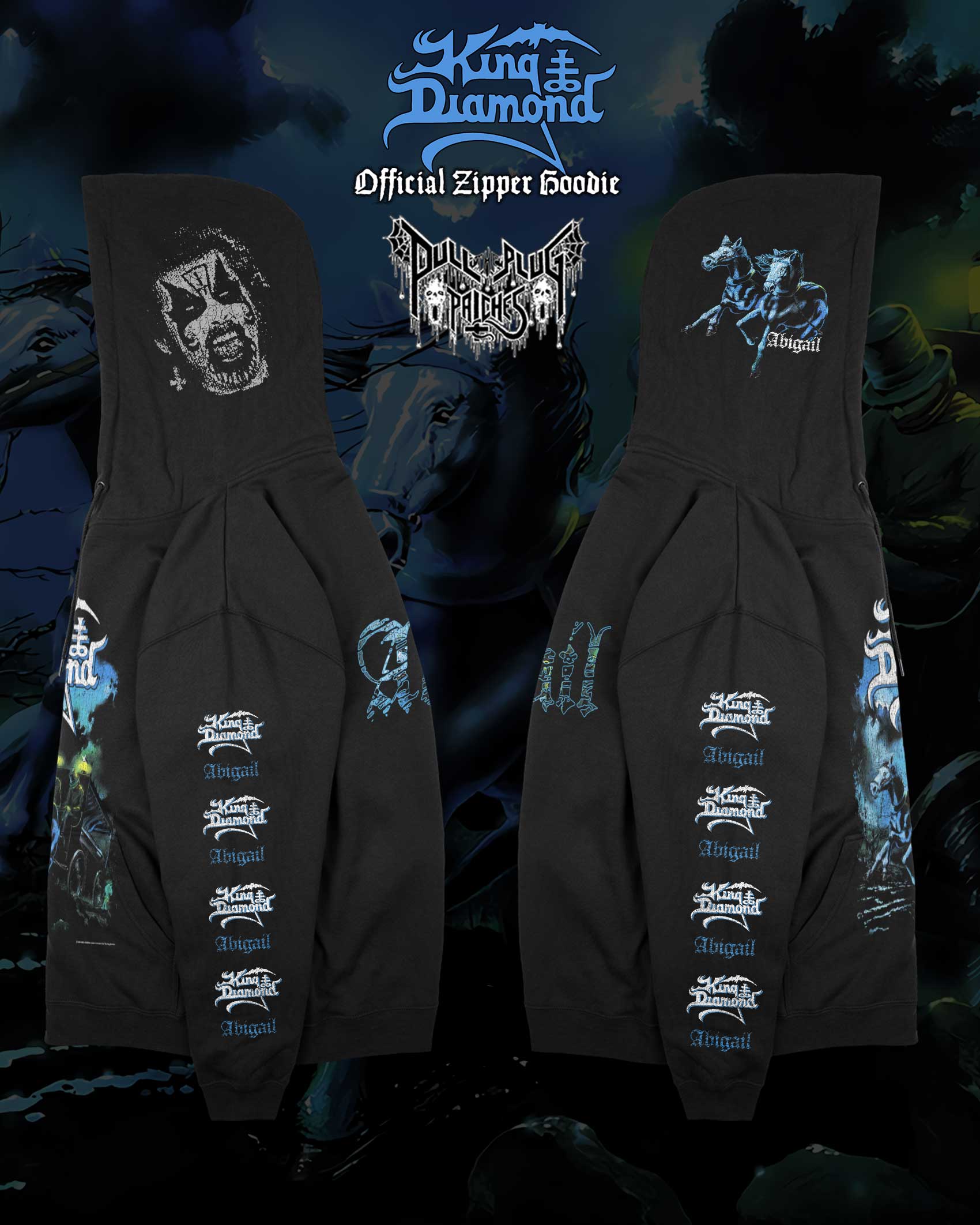 King Diamond - Abigail - Deluxe Zipper Hoodie - Image 3