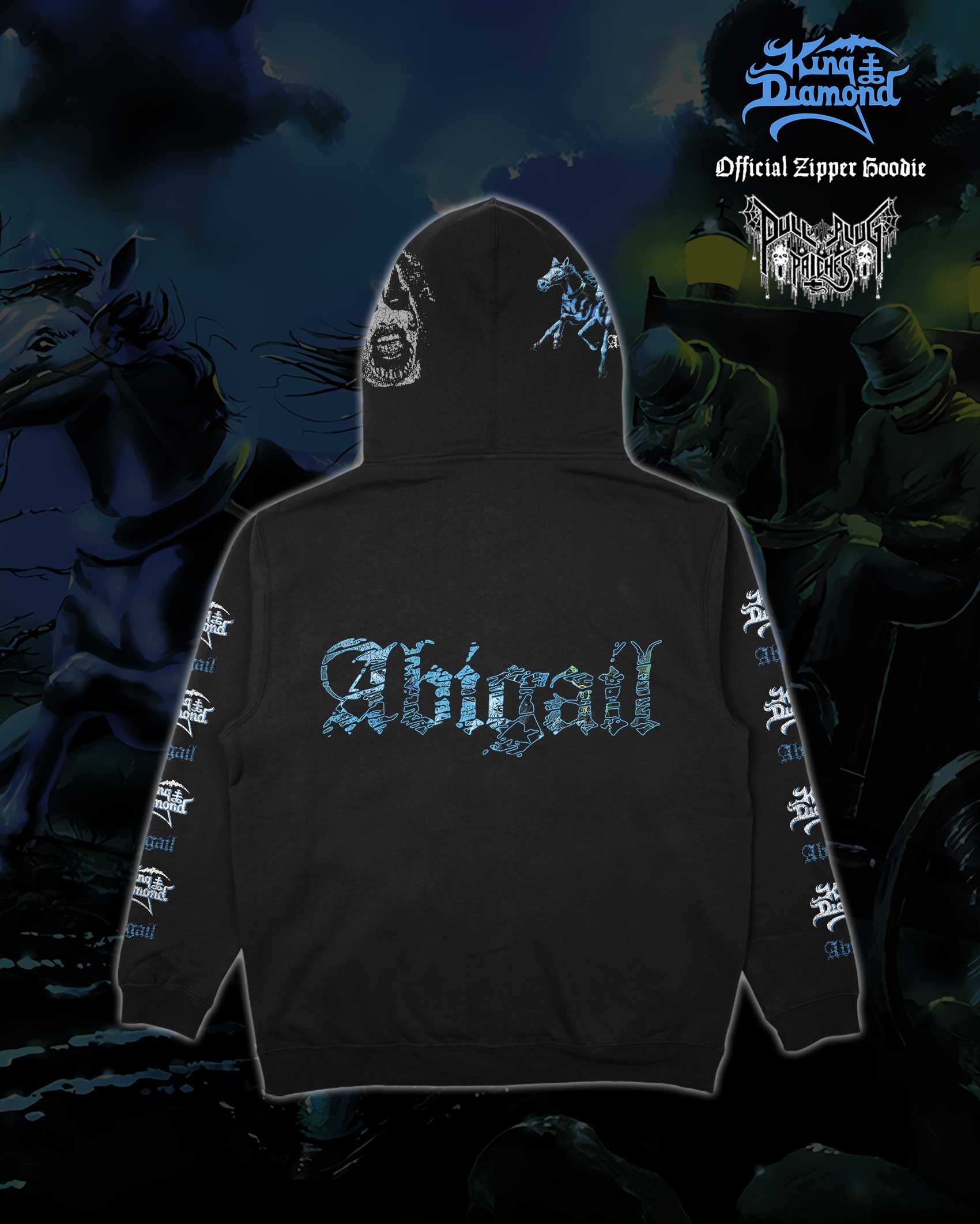 King Diamond - Abigail - Deluxe Zipper Hoodie - Image 4