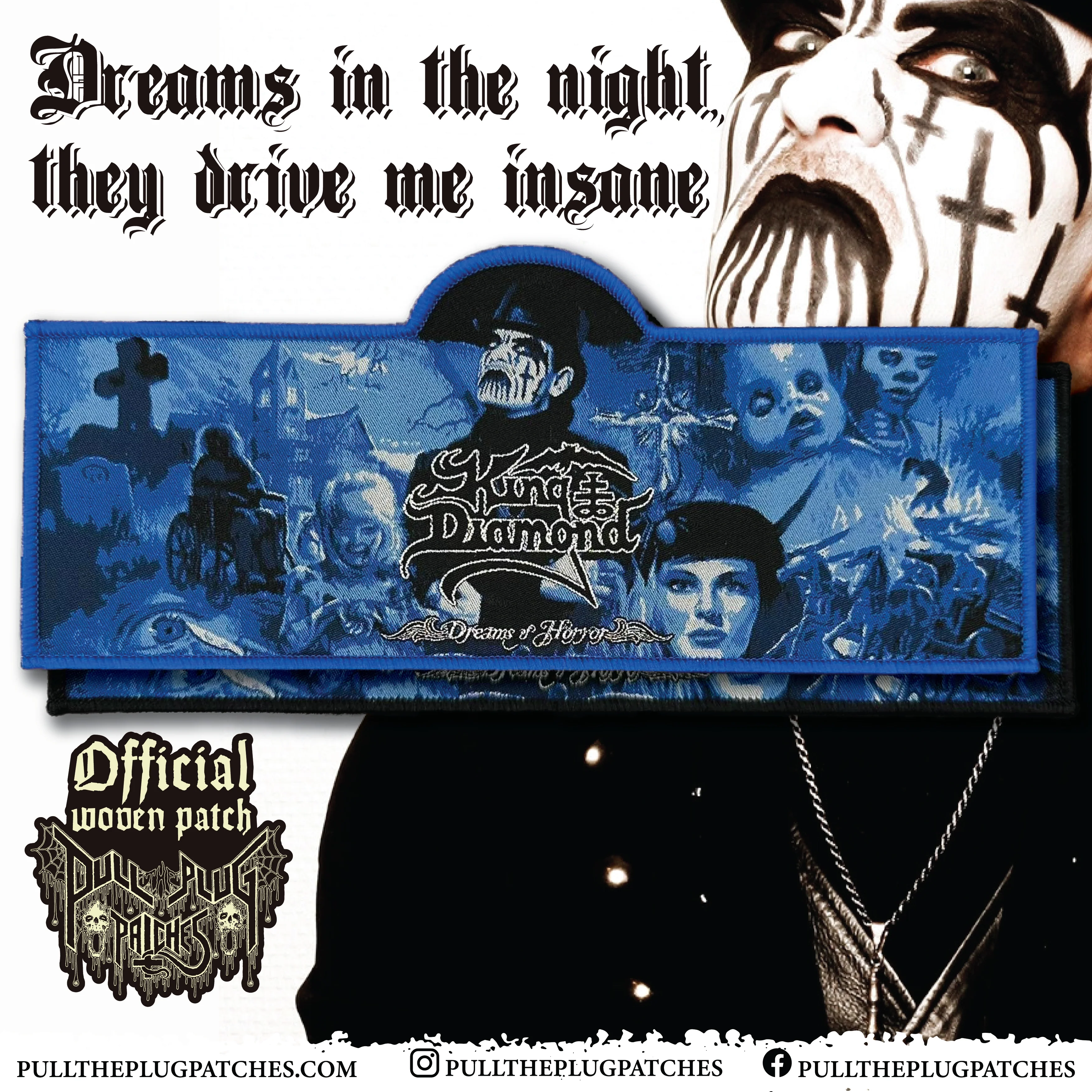 King Diamond - Dreams Of Horror - Strip Patch