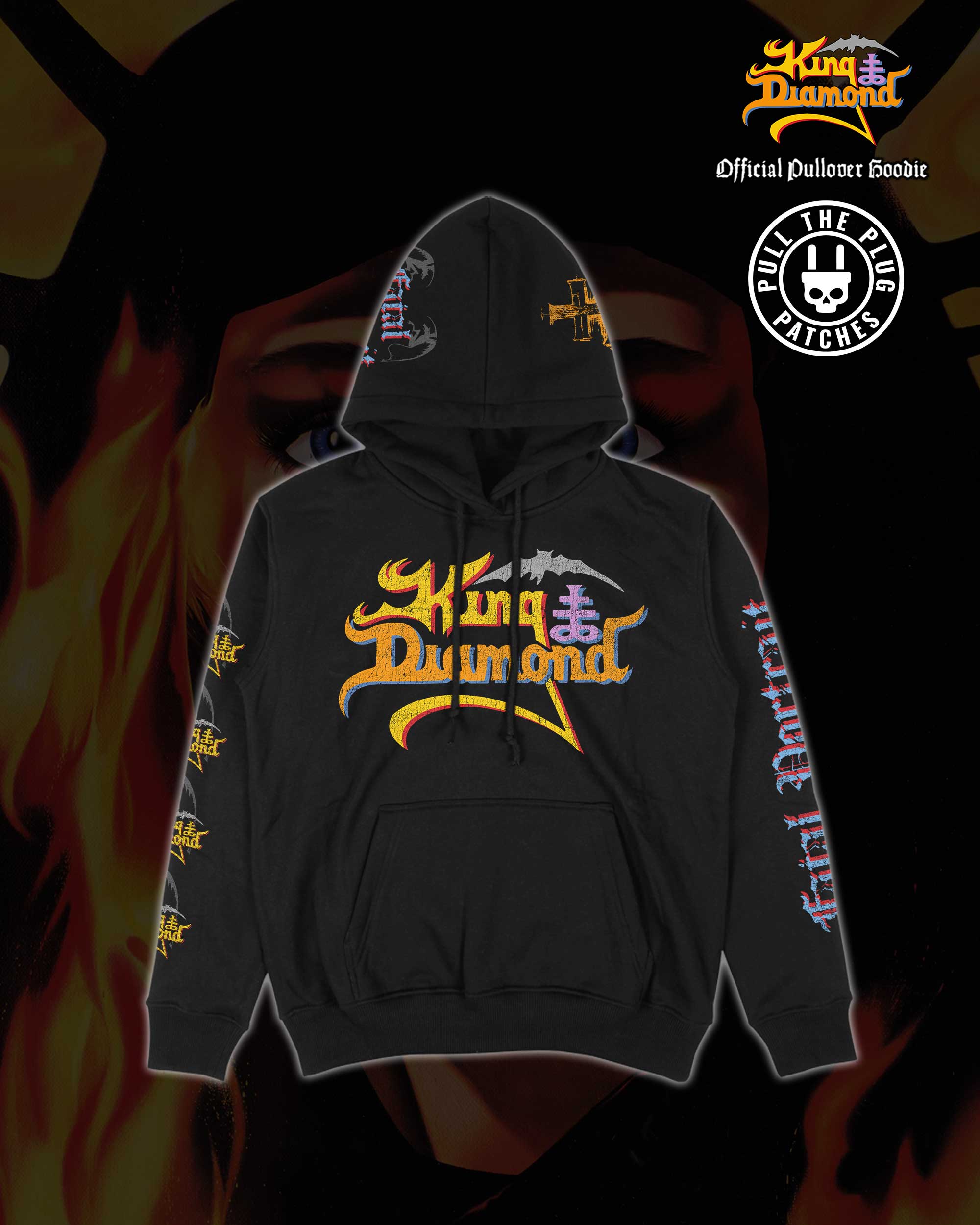 King Diamond - Fatal Portrait - Deluxe Pullover Hoodie - Image 2