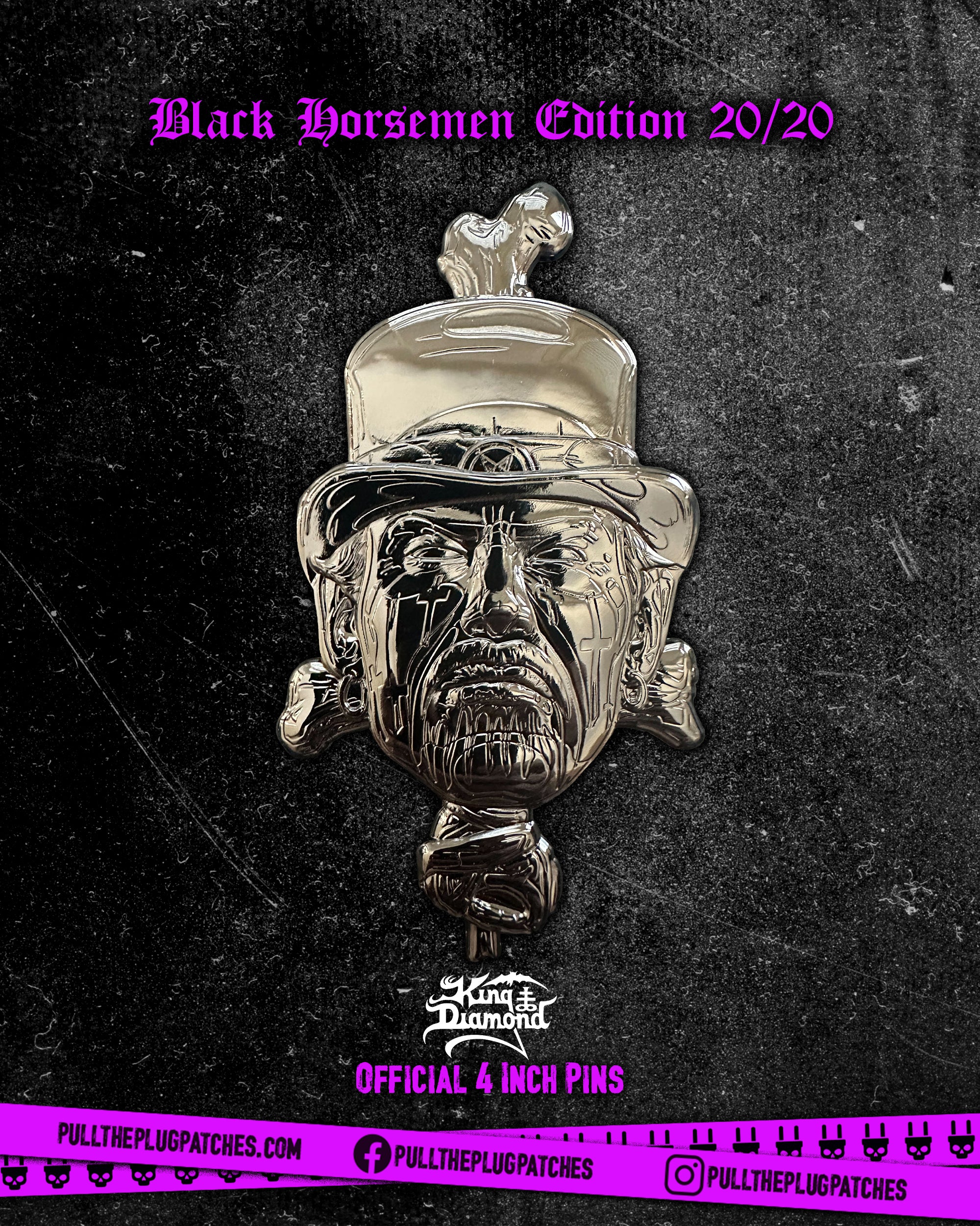 King Diamond - King Diamond - Deluxe Pin in Tin Box (4 Inch Pin) - Image 6