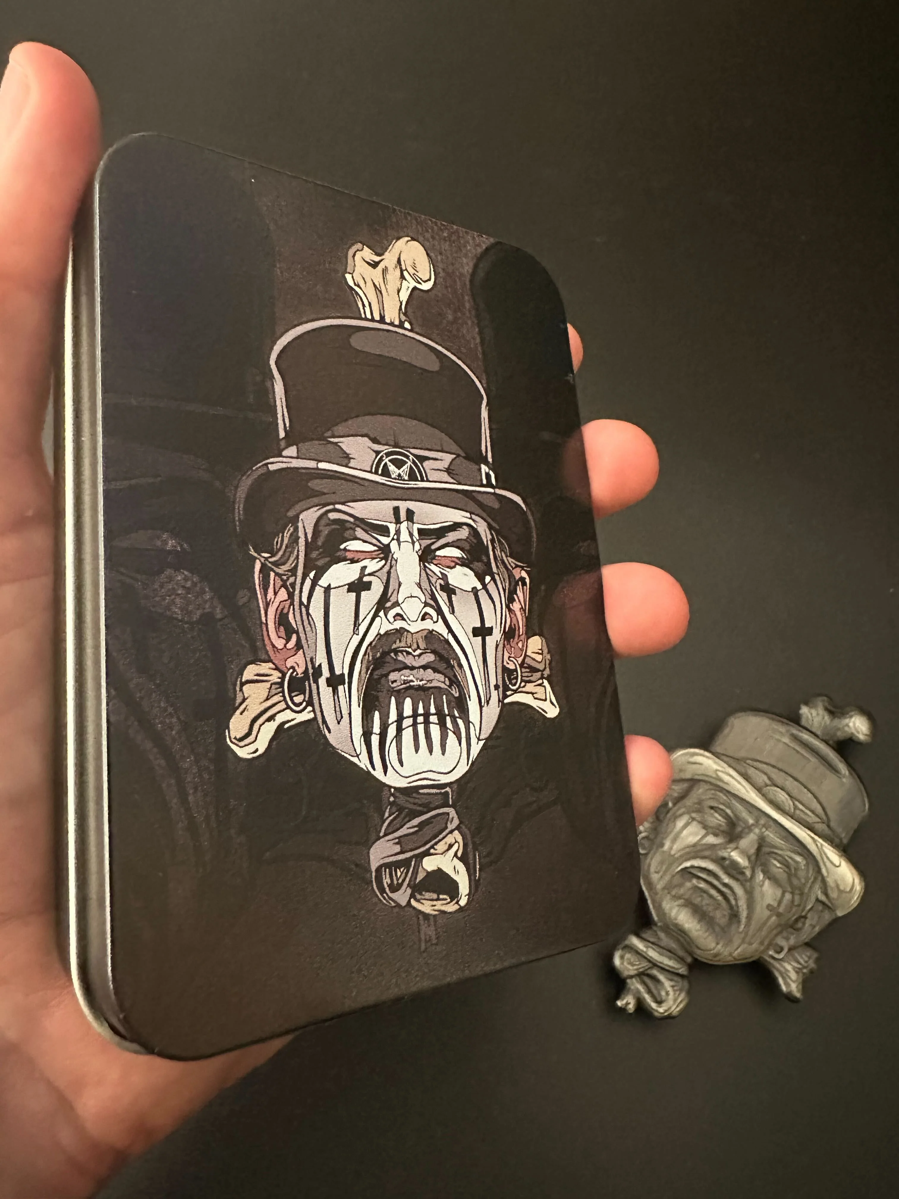 King Diamond - King Diamond - Deluxe Pin in Tin Box (4 Inch Pin) - Image 8