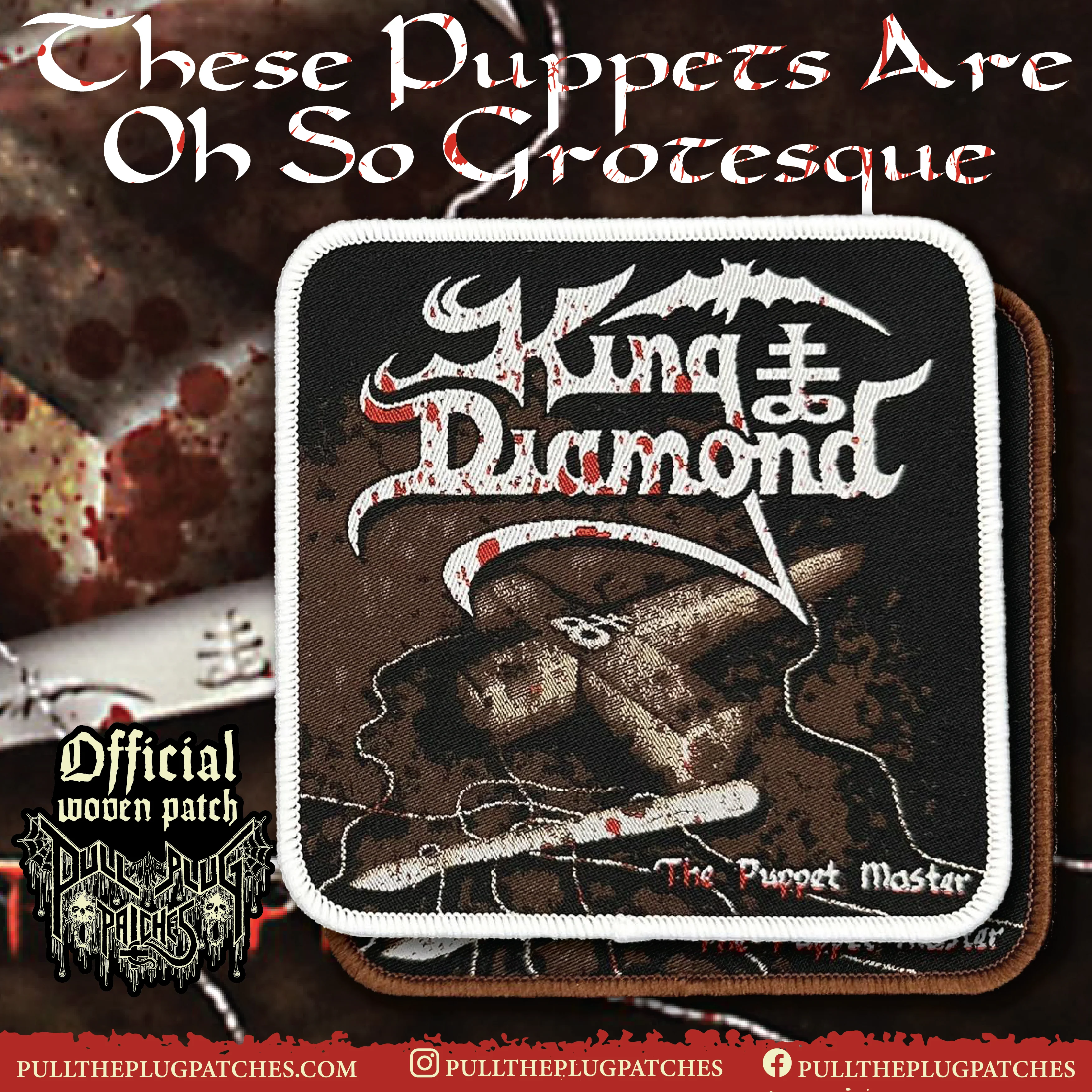 King Diamond - The Puppet Master - Patch