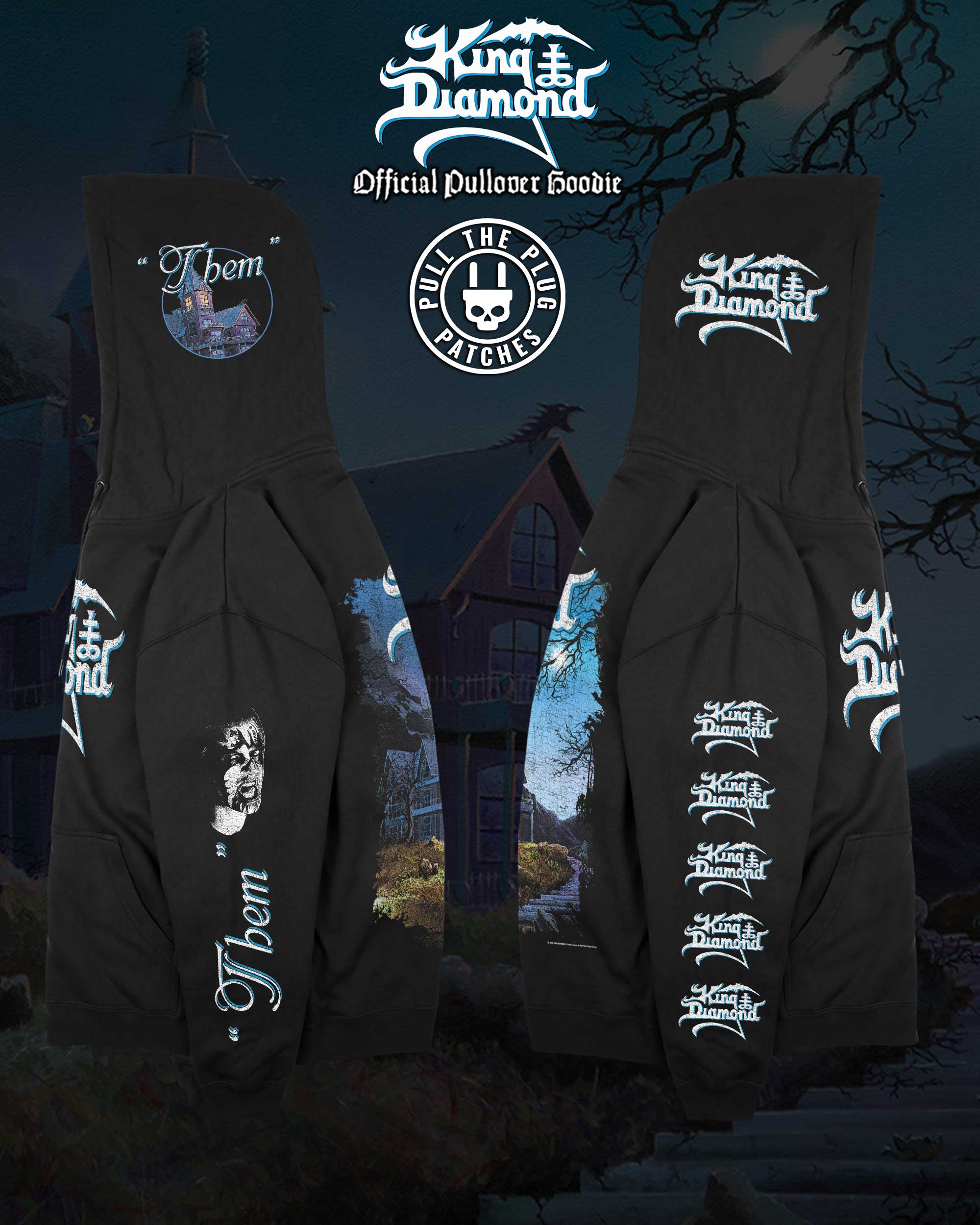 King Diamond - Them - Deluxe Pullover Hoodie - Image 3