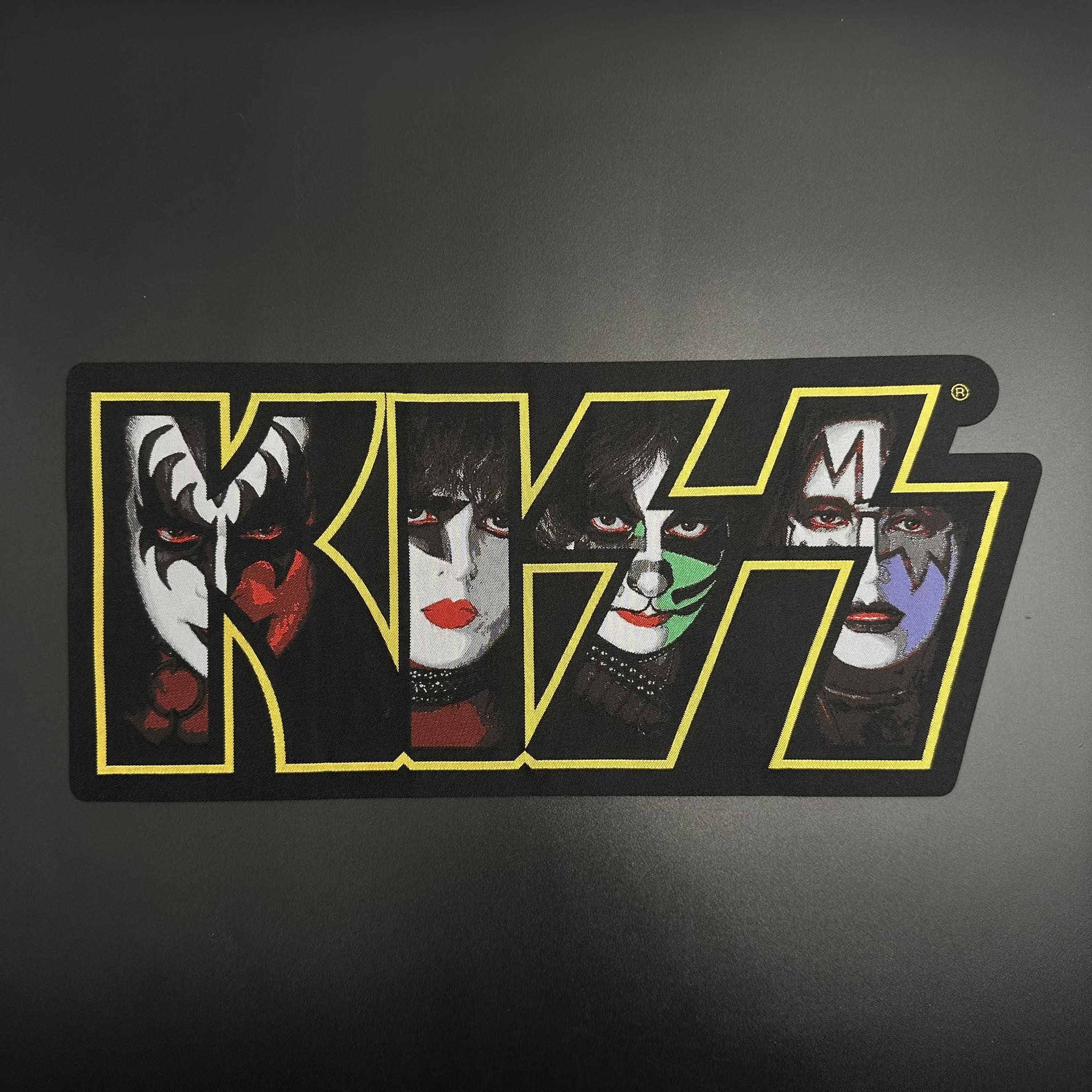 Kiss - Faces Logo - Oversize Patch - Image 2